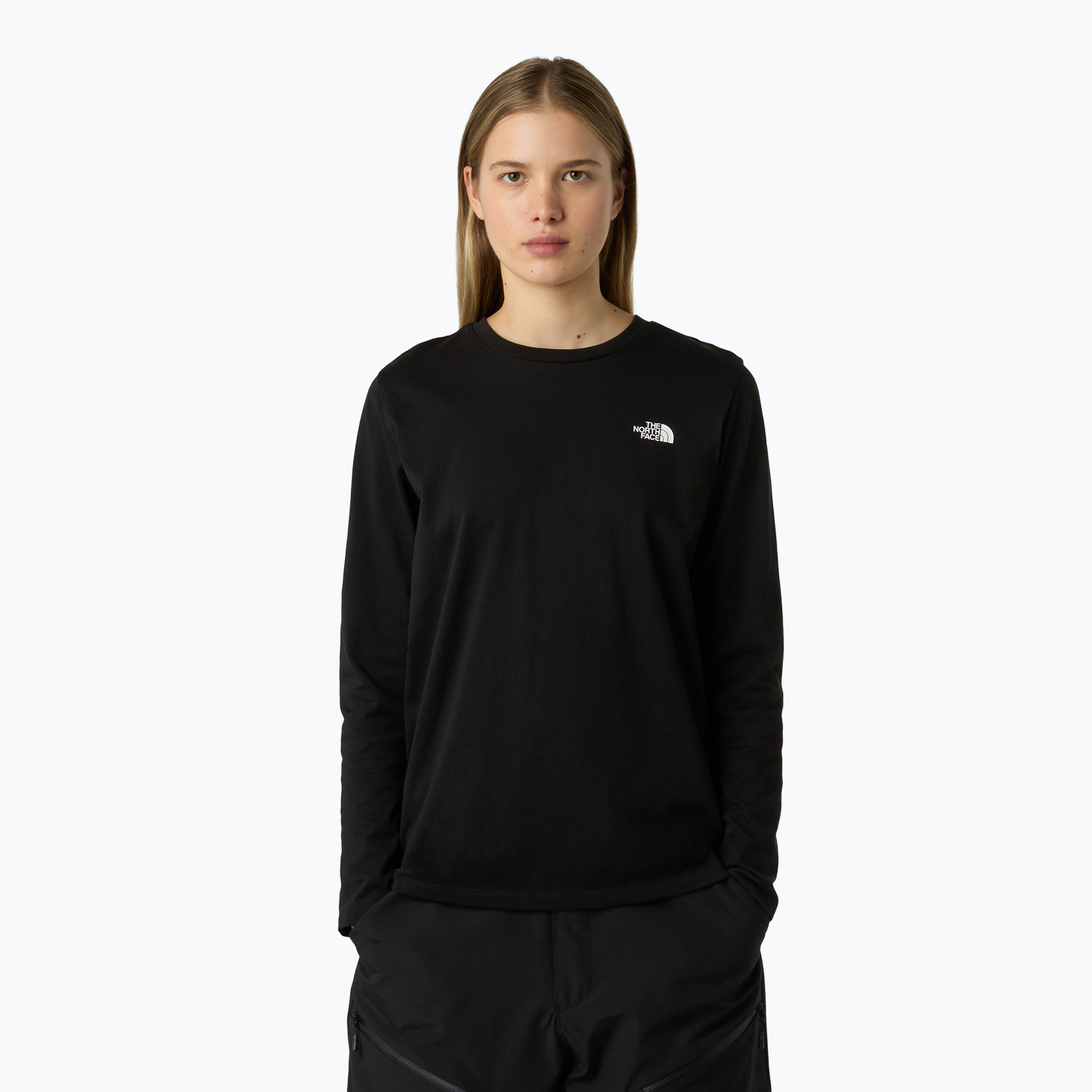 Longsleeve damski The North Face Simple Dome black 
