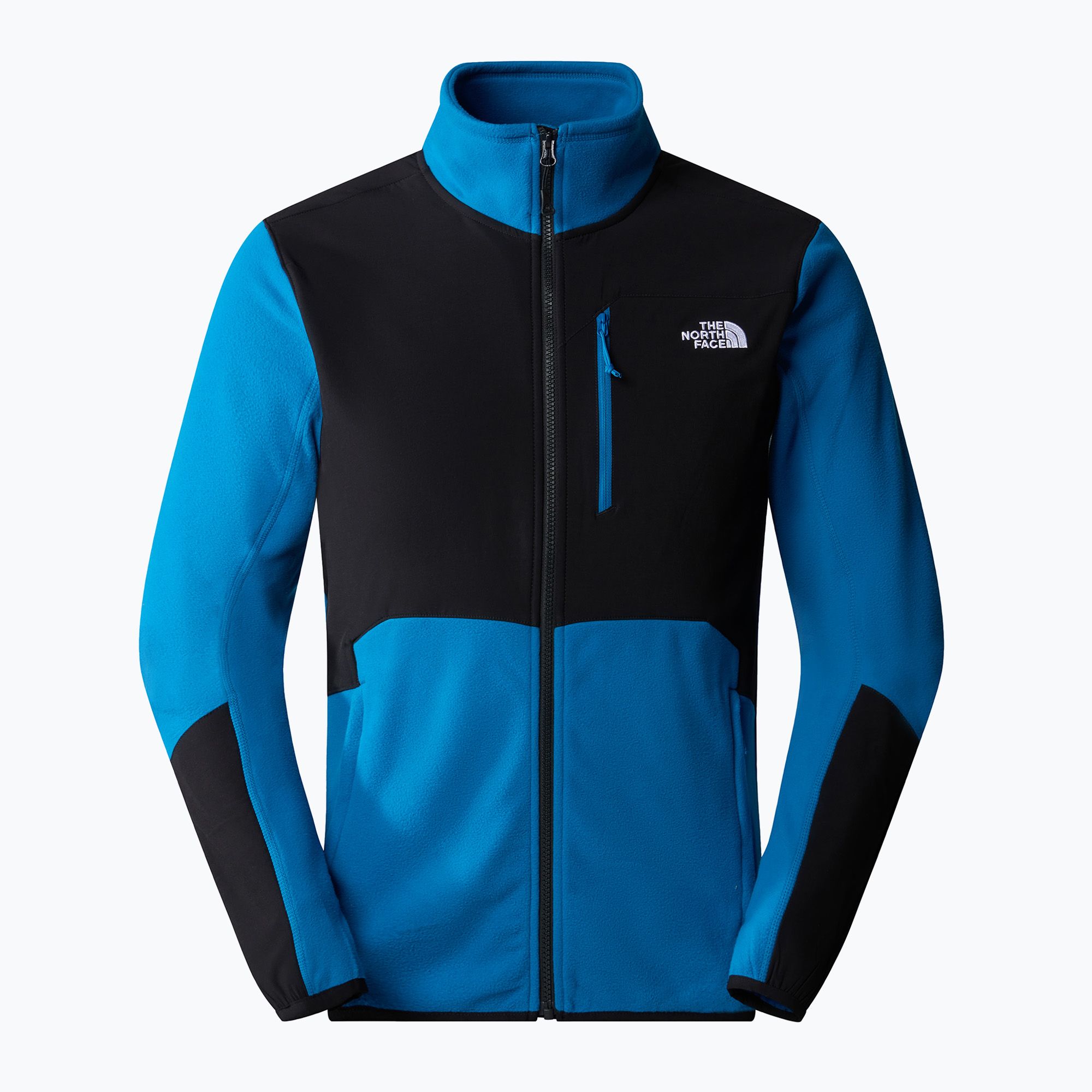 Bluza trekkingowa męska The North Face Glacier Pro FZ adriatic blue/black 