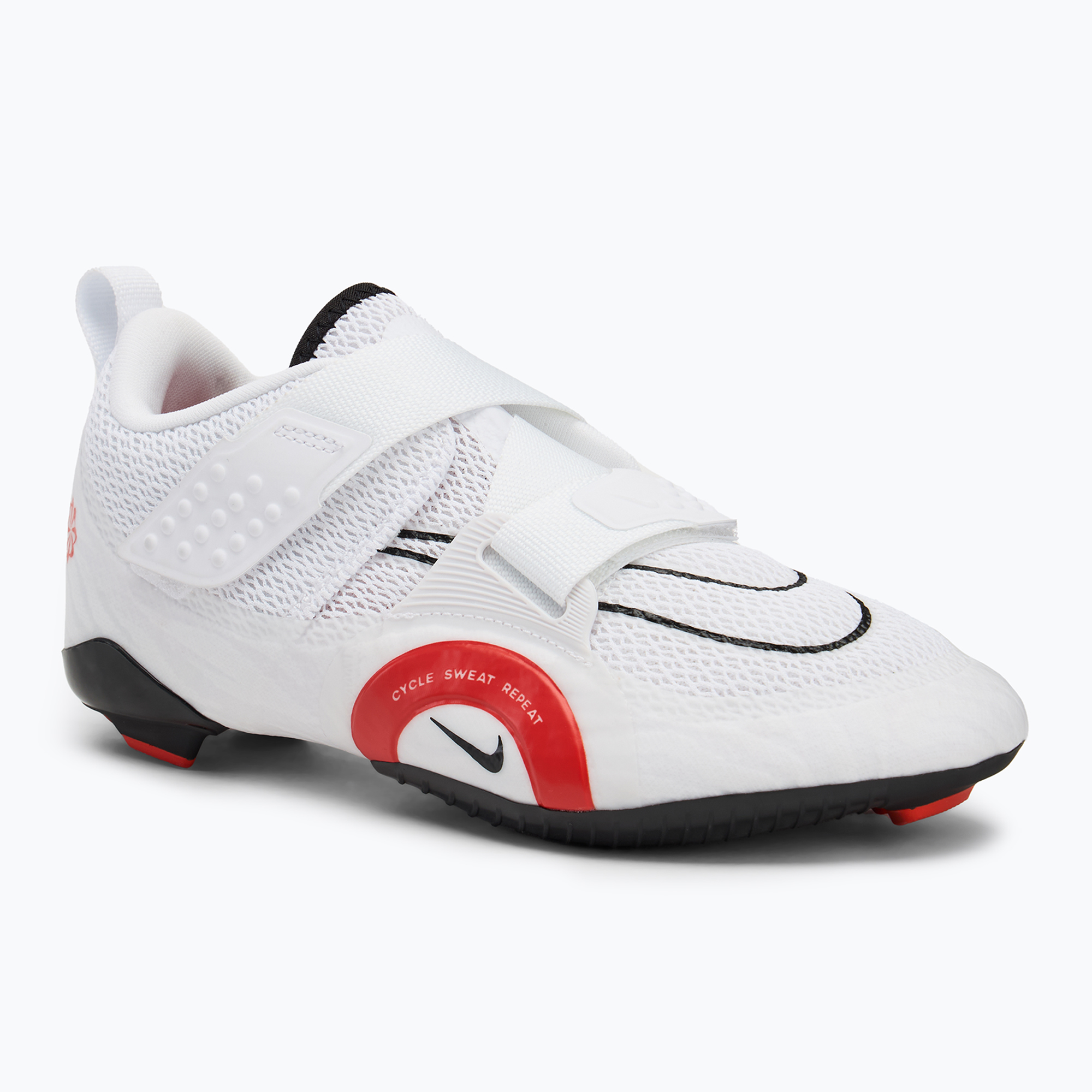 Încălțăminte de ciclism MTB Nike Superrep Cycle 2 white/picante red (Superrep Cycle 2 DH3395-101)