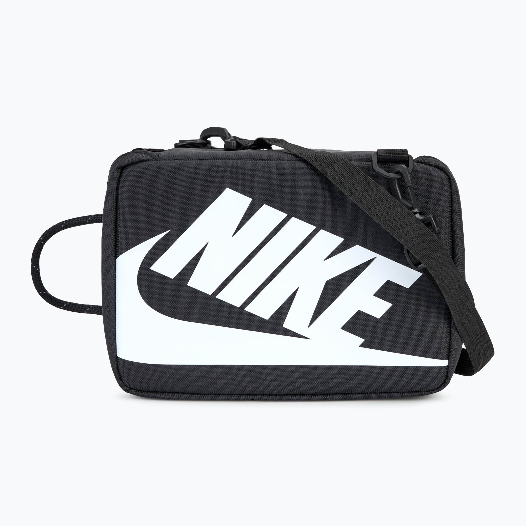 Športová taška Malá 8 l čierna/čierna/biela Nike (Small DV6092-010)