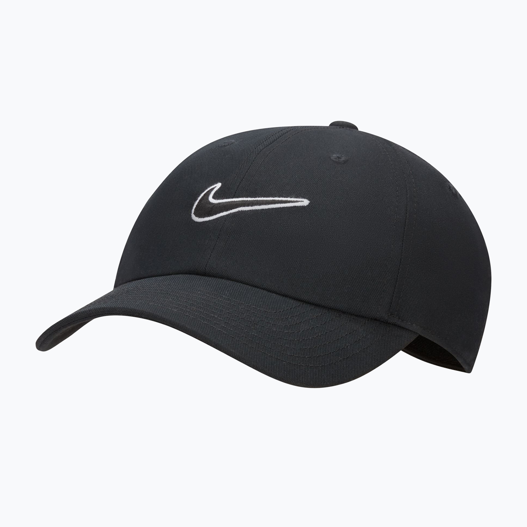 Шапка с козирка Nike Club Unstructured Swoosh black/black