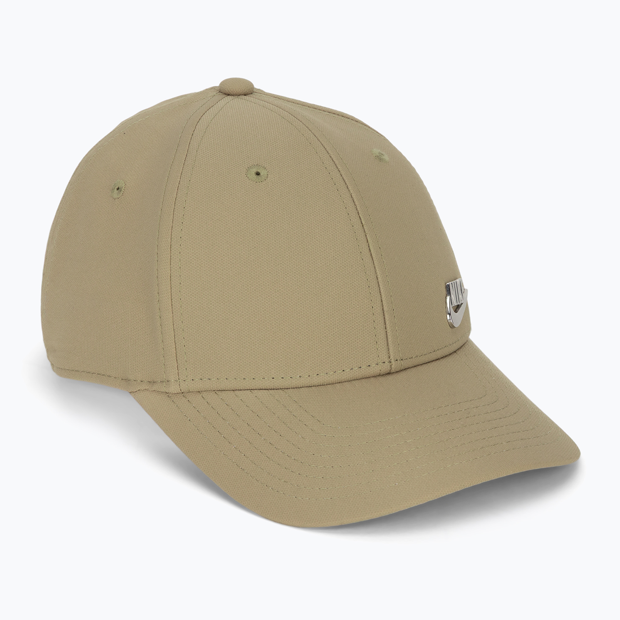 Șapcă Nike Dri-Fit Club khaki/metallic silver