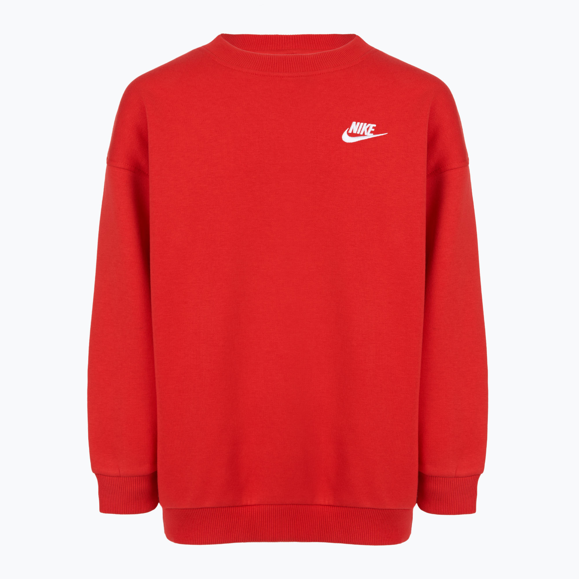 Bluza dziecięca Nike Sportswear Club Fleece university red/white 