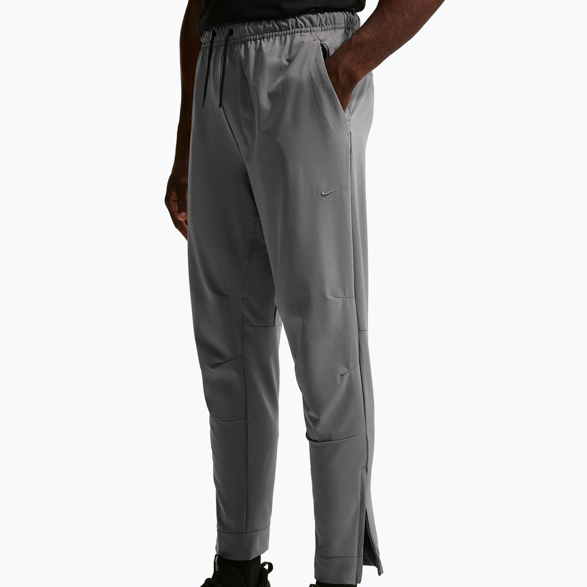 Мъжки панталони за бягане Nike Unlimited smoke grey/black/smoke grey