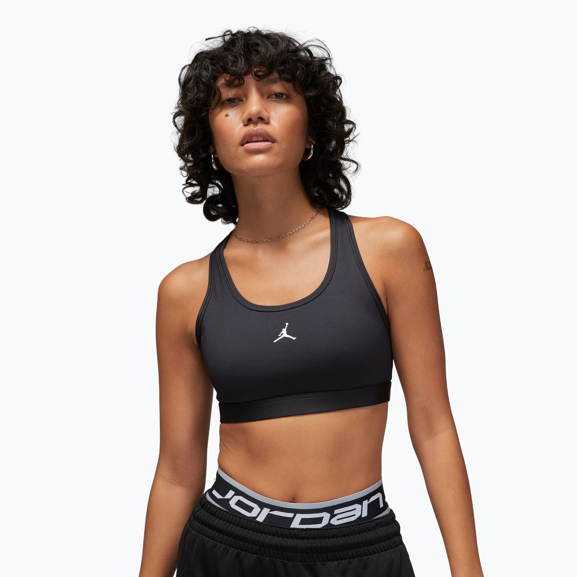 Biustonosz treningowy Jordan Sport black/white