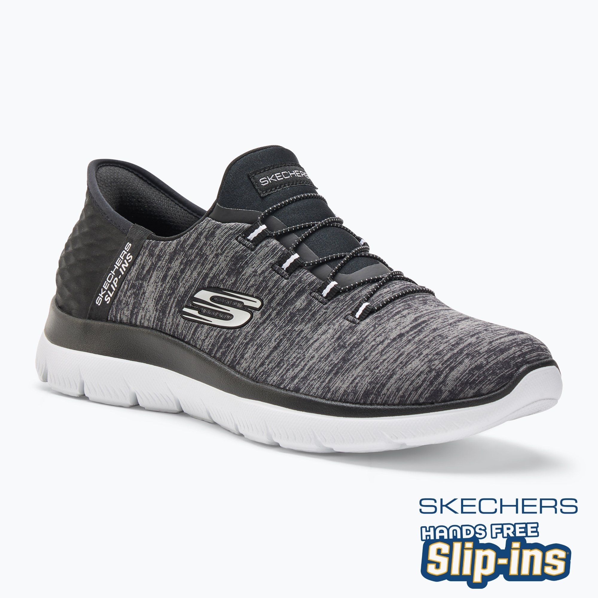 Buty damskie SKECHERS Summits Dazzling Haze black/white 