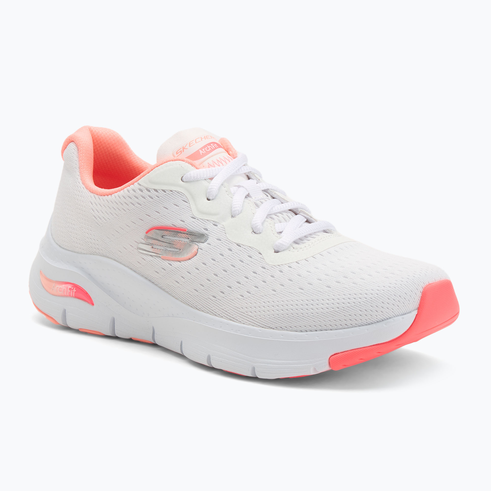 Buty damskie SKECHERS Arch Fit Infinity Cool white/pink 