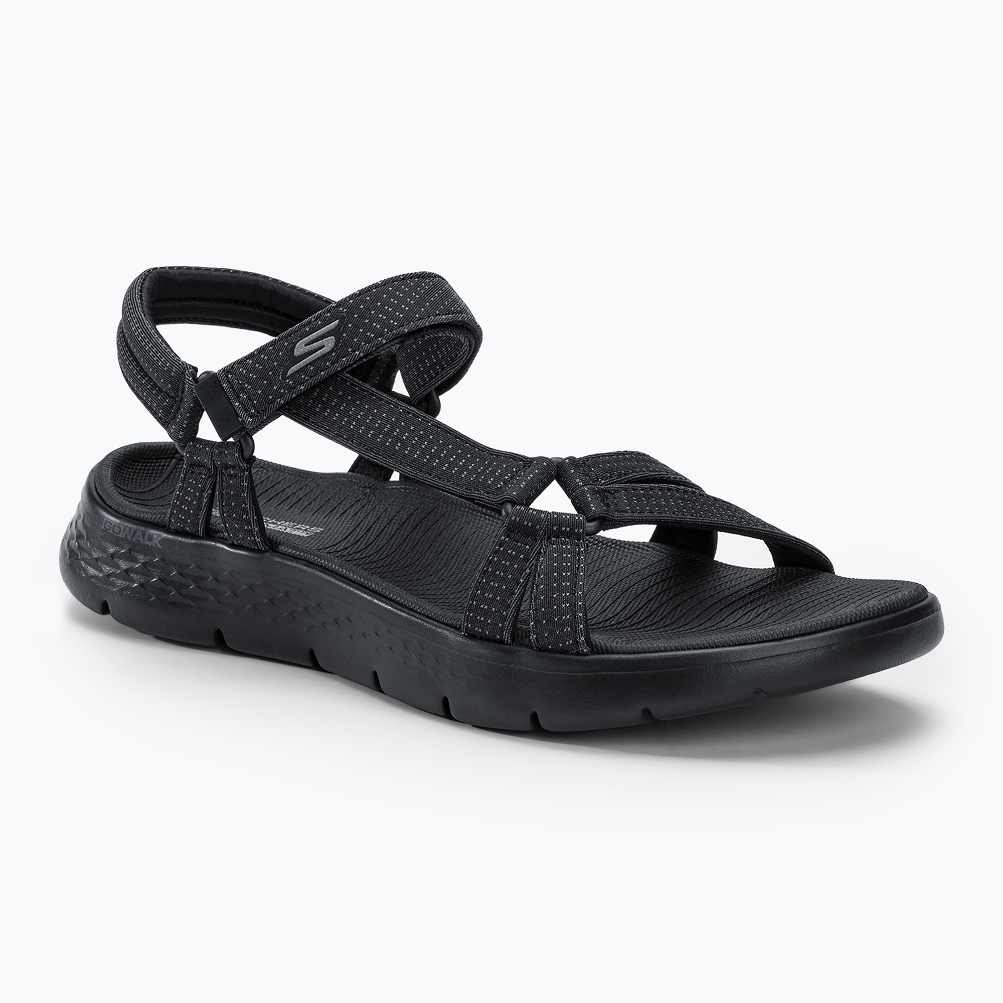 Sandały damskie SKECHERS Go Walk Flex Sandal Sublime black 