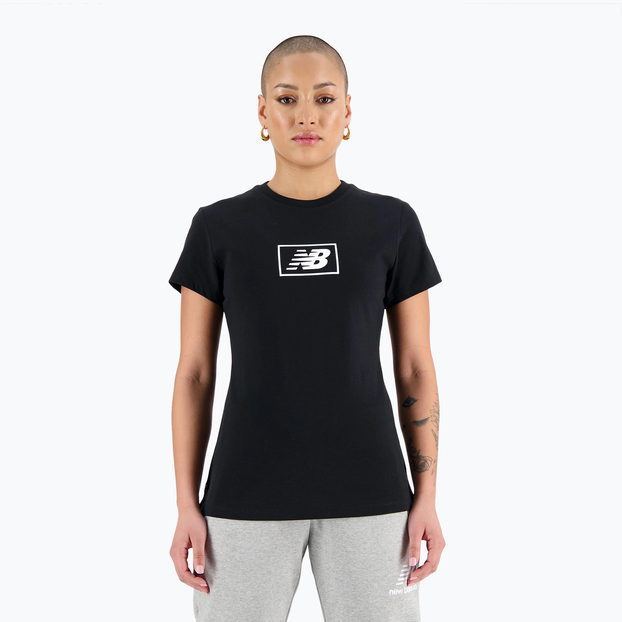 Жени New Balance Essentials Cotton Jersey black