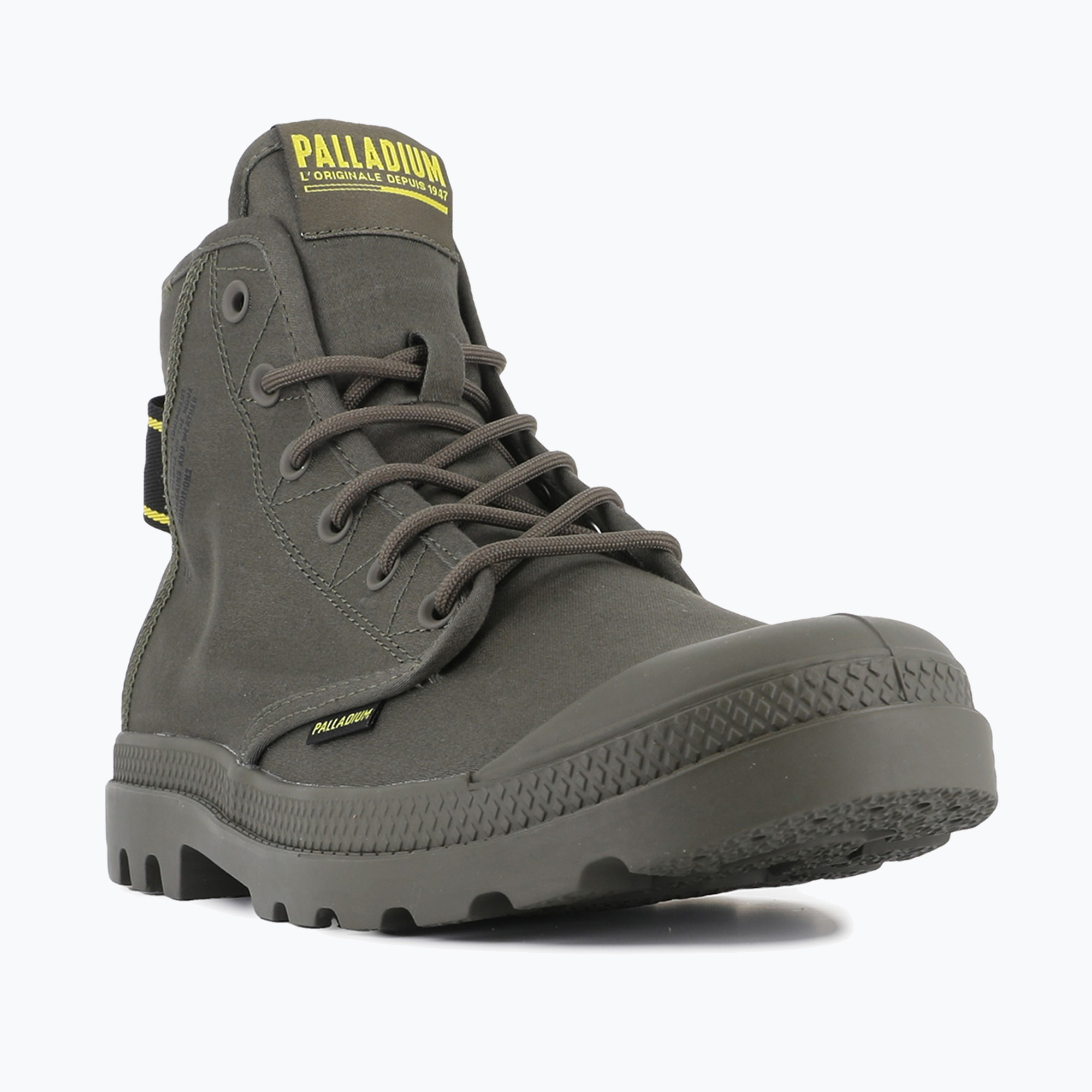 Buty Palladium Pampa Hi Dare II olive night 