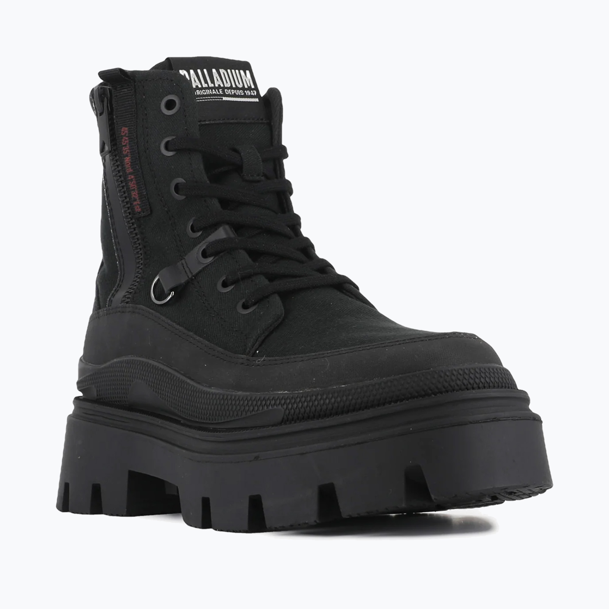 Buty męskie Palladium Pallasquad Zip TX black 
