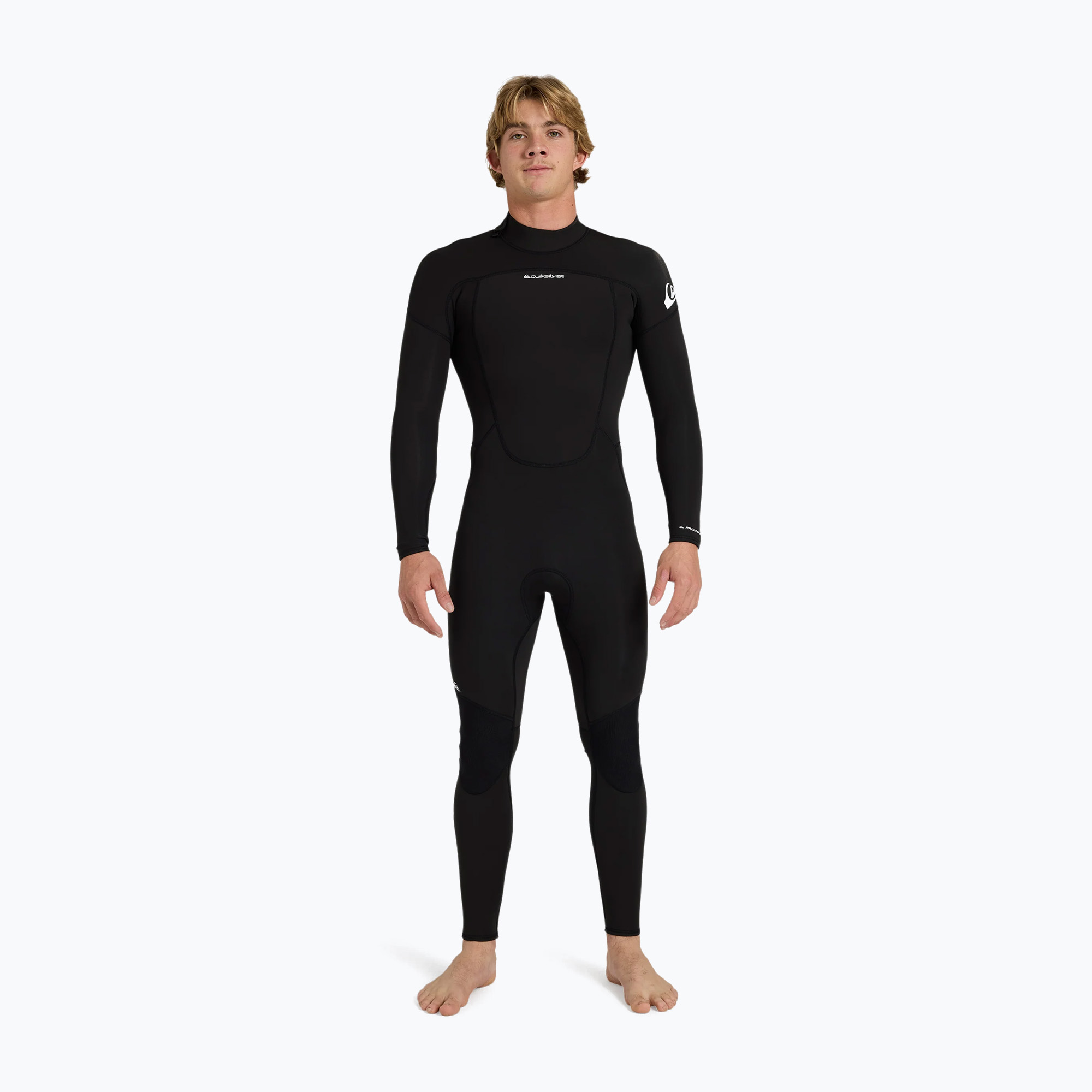 Pianka do pływania męska Quiksilver Prologue+ 3/2 mm Back Zip Flatlock black 