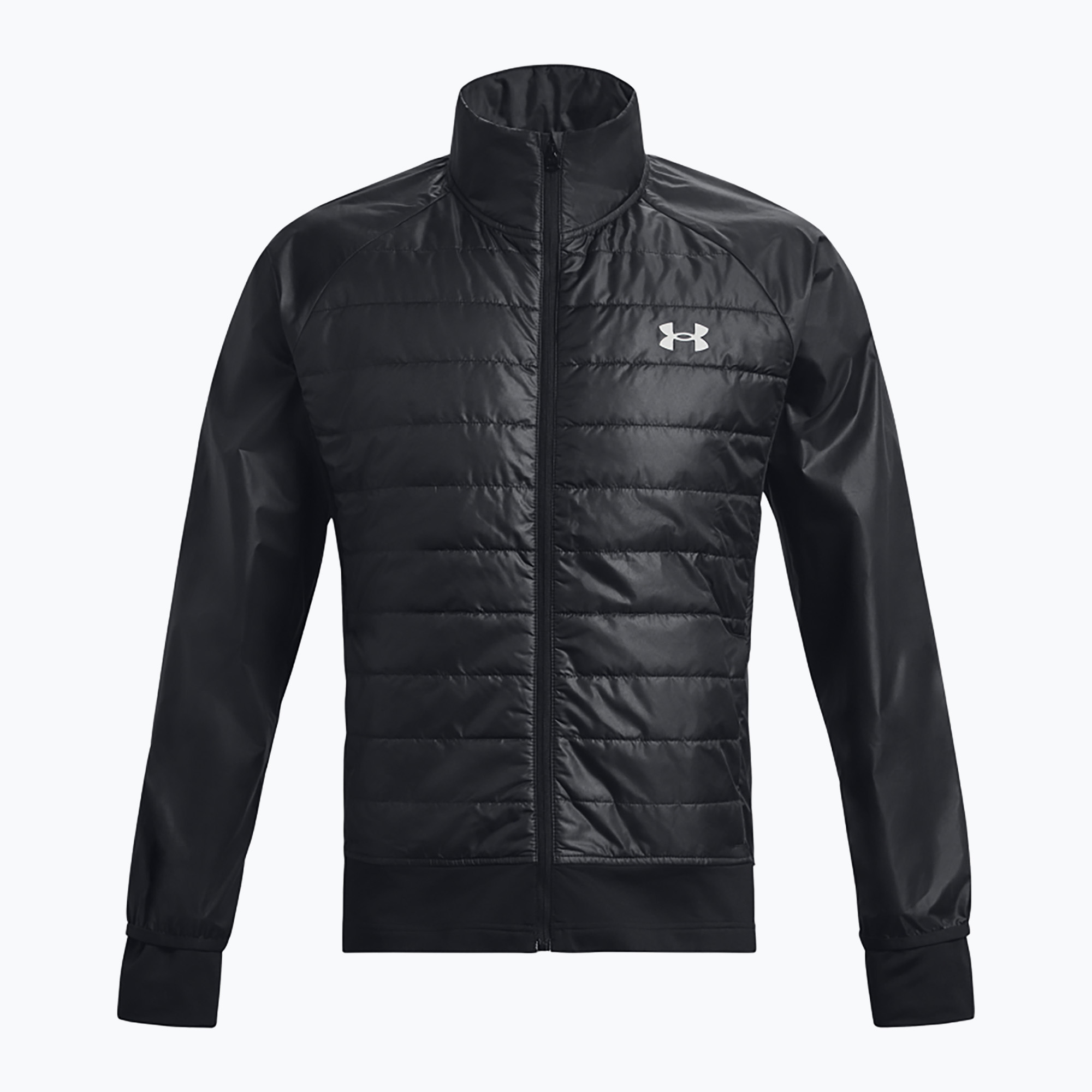 Kurtka do biegania męska Under Armour Launch Insulated black/black/reflective 