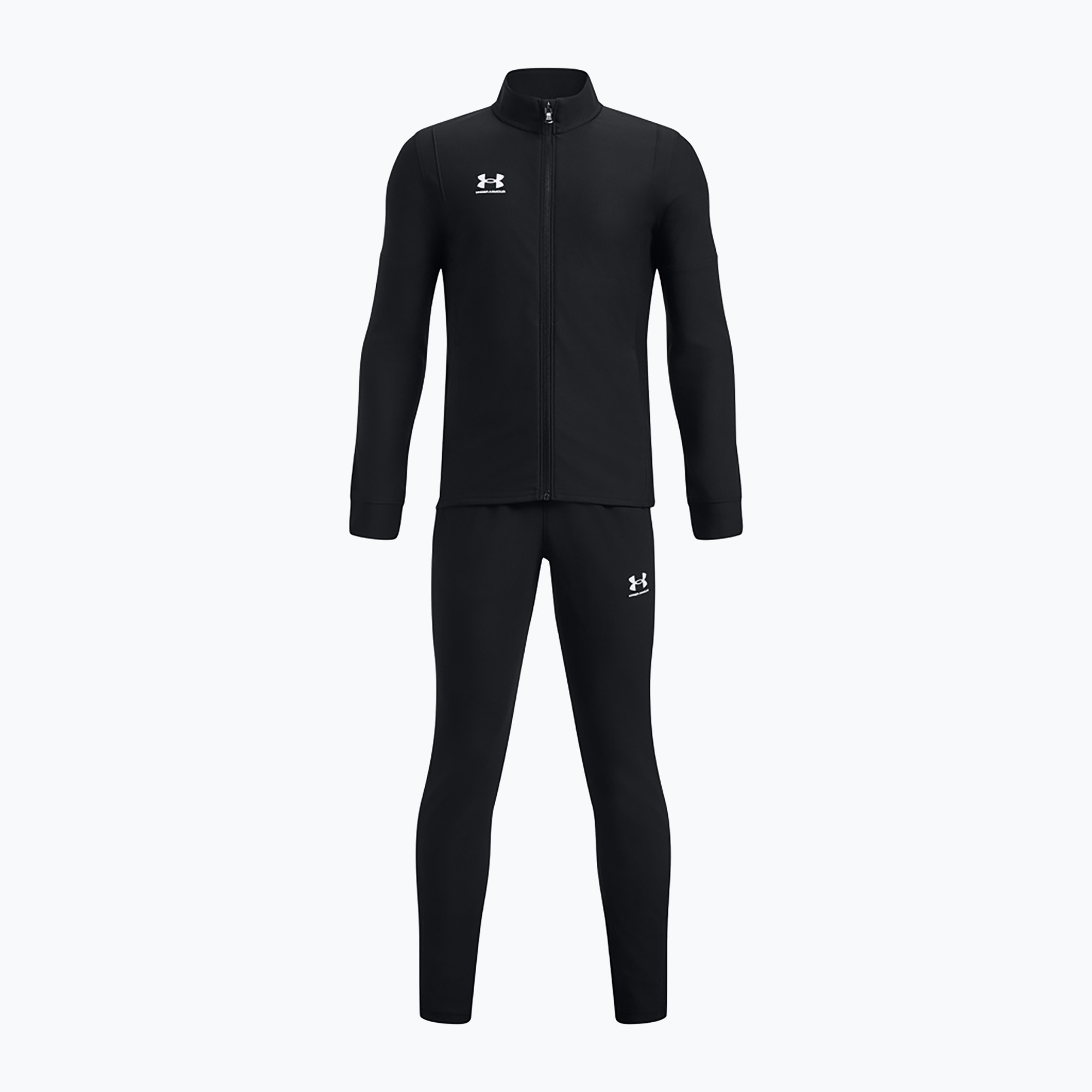 Komplet piłkarski dziecięcy Under Armour Challenger Tracksuit midnight navy/white 