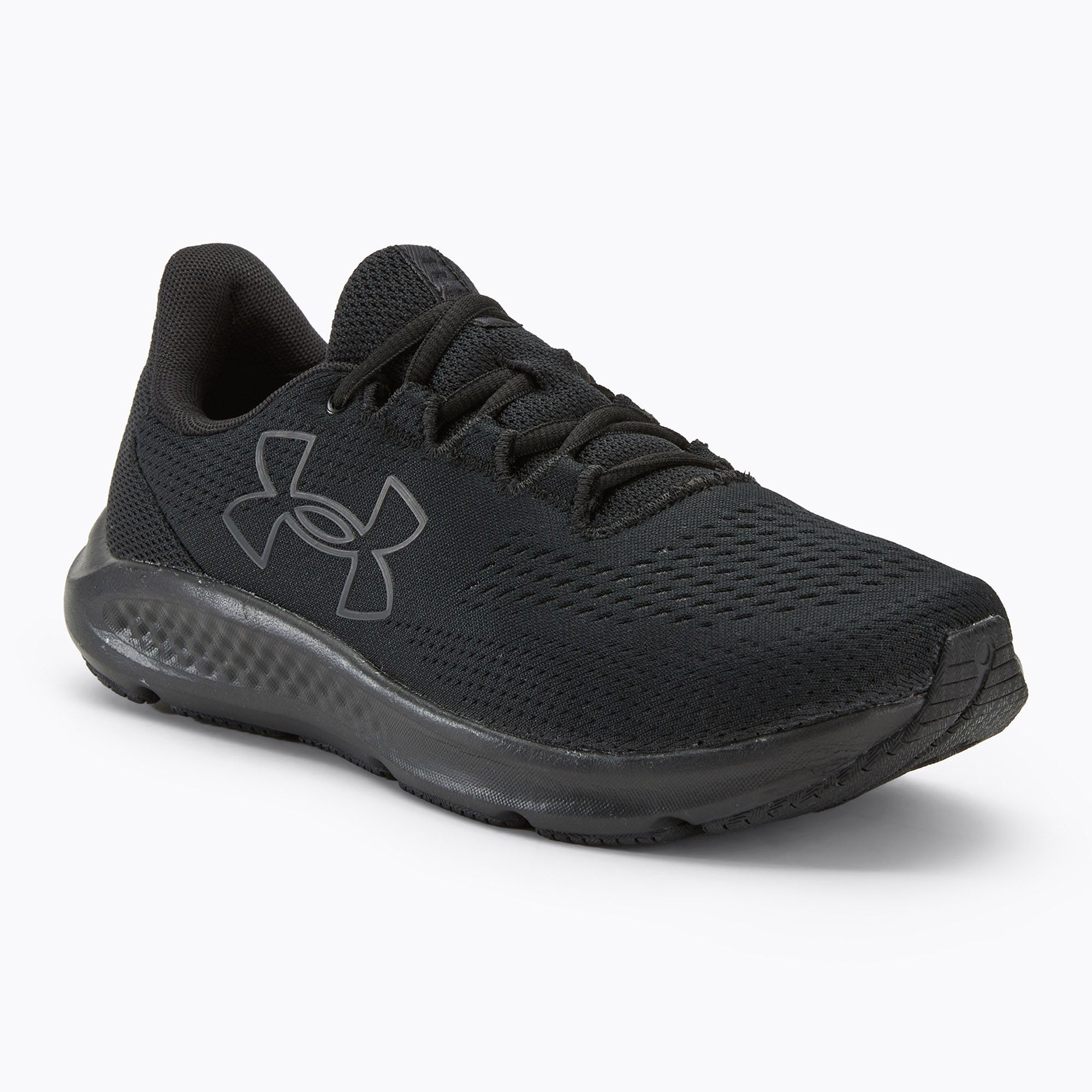 Buty do biegania męskie Under Armour Charged Pursuit 3 Big Logo black/black/black 