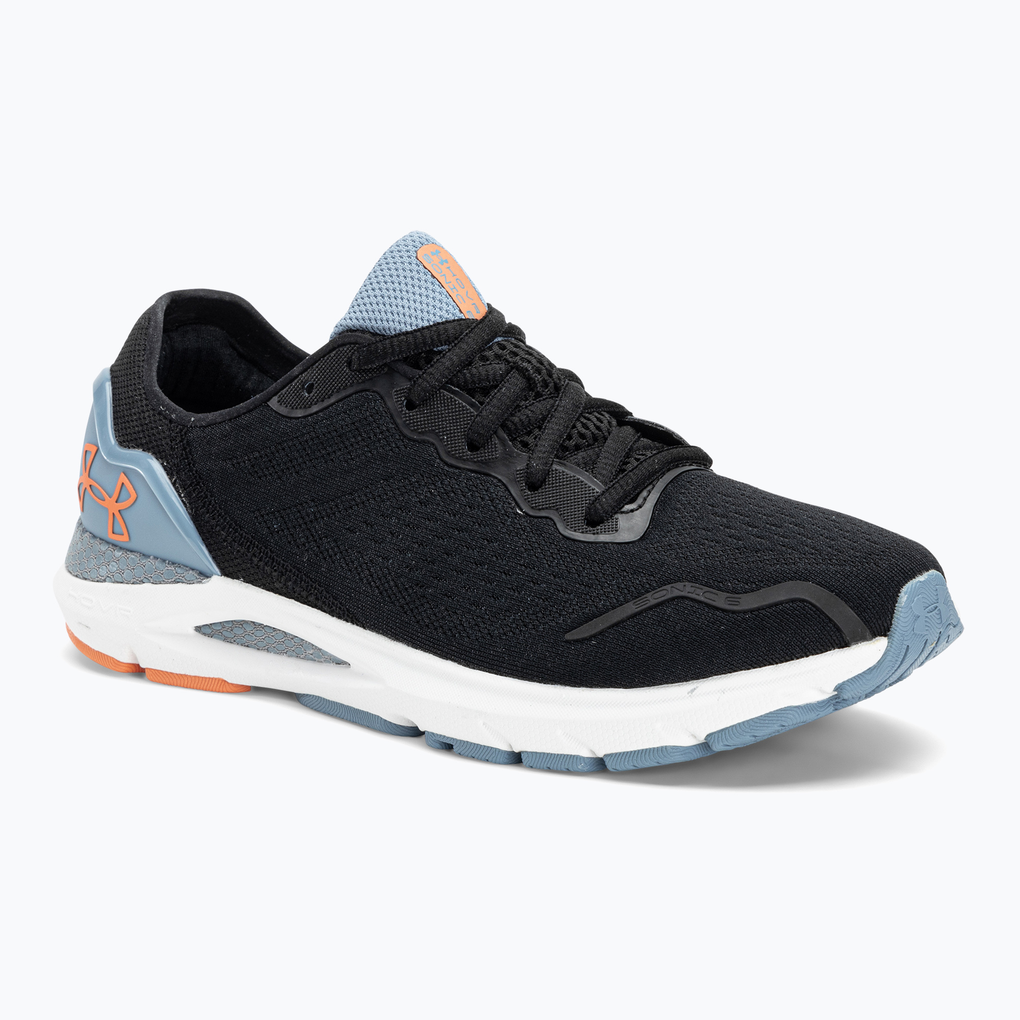 Buty do biegania damskie Under Armour Hovr Sonic 6 black/blue granite/bubble peach 