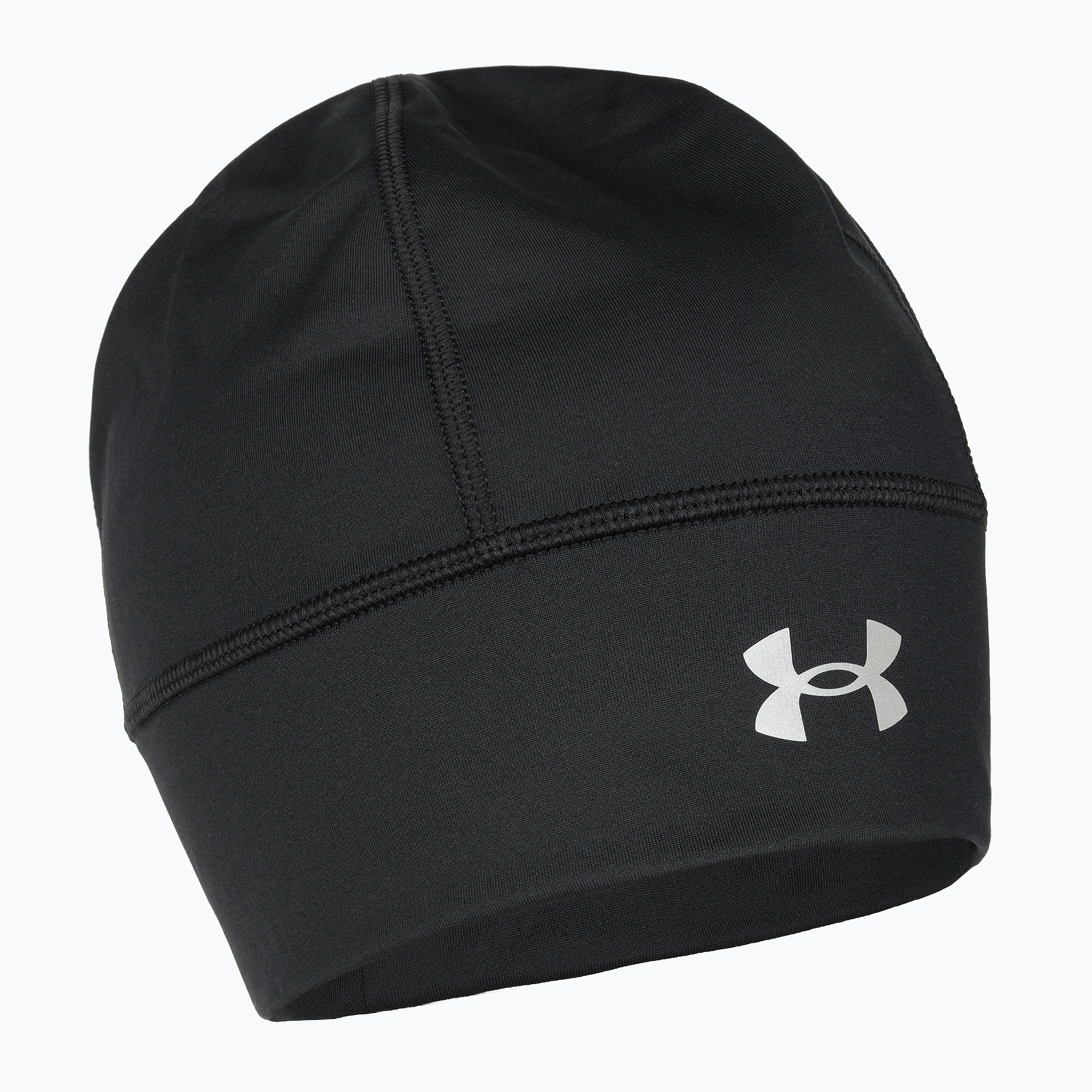 Czapka do biegania męska Under Armour Men'S Storm Launch Beanie black/black/reflective