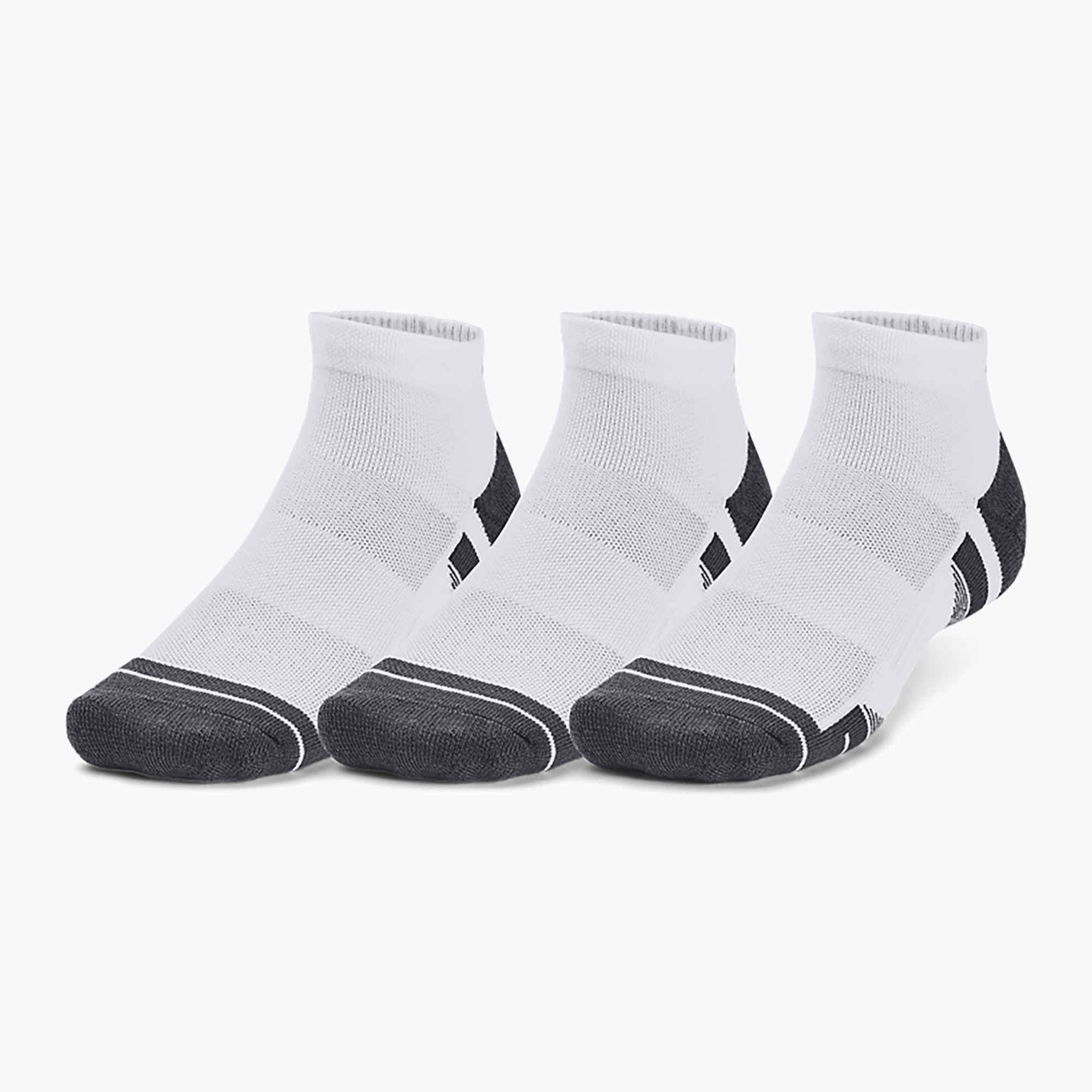 Under Armour Performance Tech Low zokni 3 pár fehér/fehér/sugár szürke (Performance Tech Low 1379504-100)