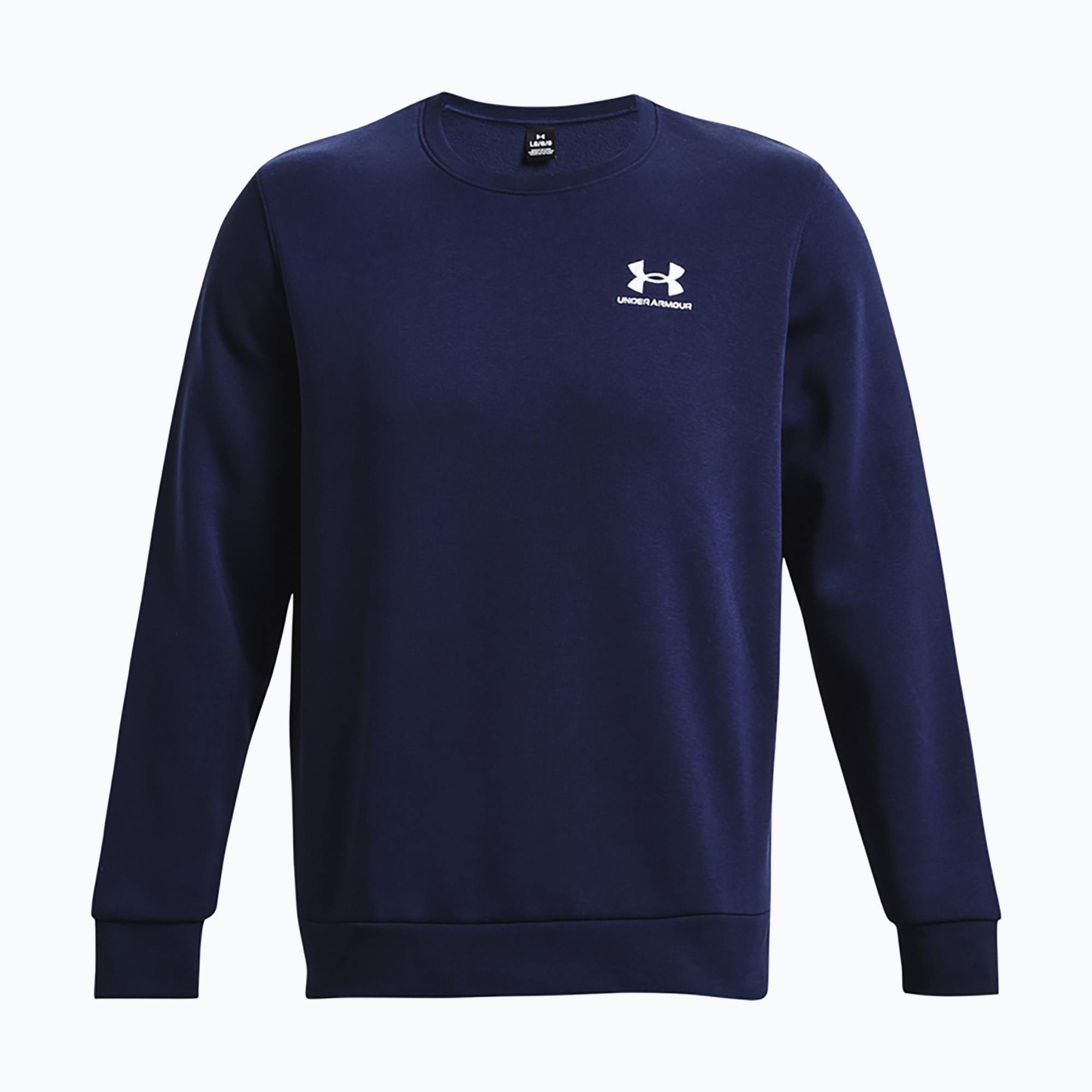 Bluză pentru bărbați Under Armour Essential Fleece Crew midnight navy/white