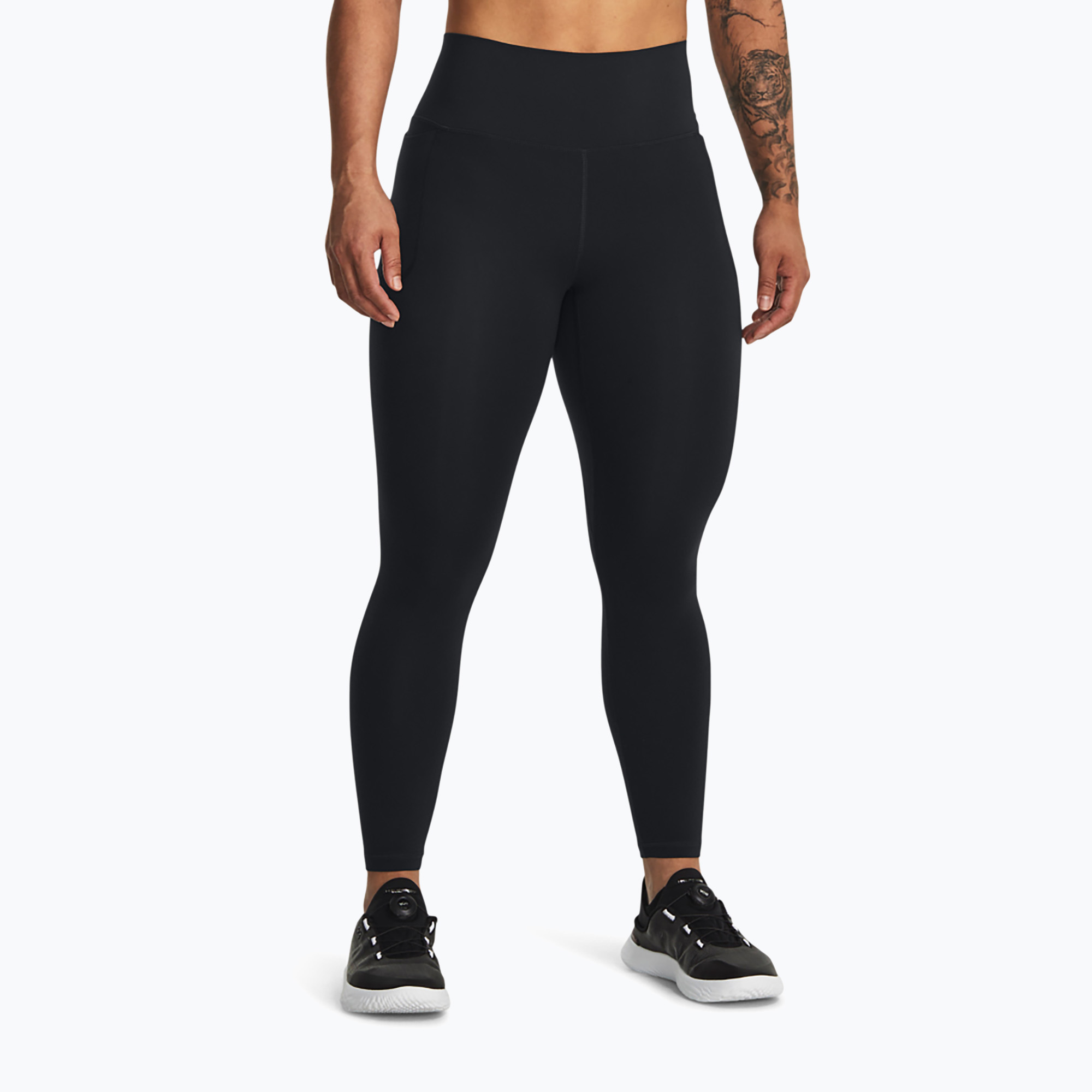 Legginsy treningowe damskie Under Armour Meridian Ankle Leg black 