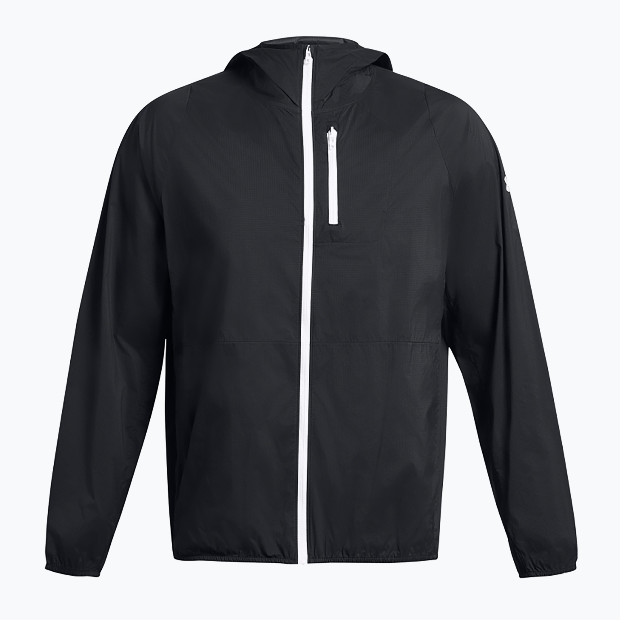 Kurtka do biegania męska Under Armour Launch Lightweight black/black/white 