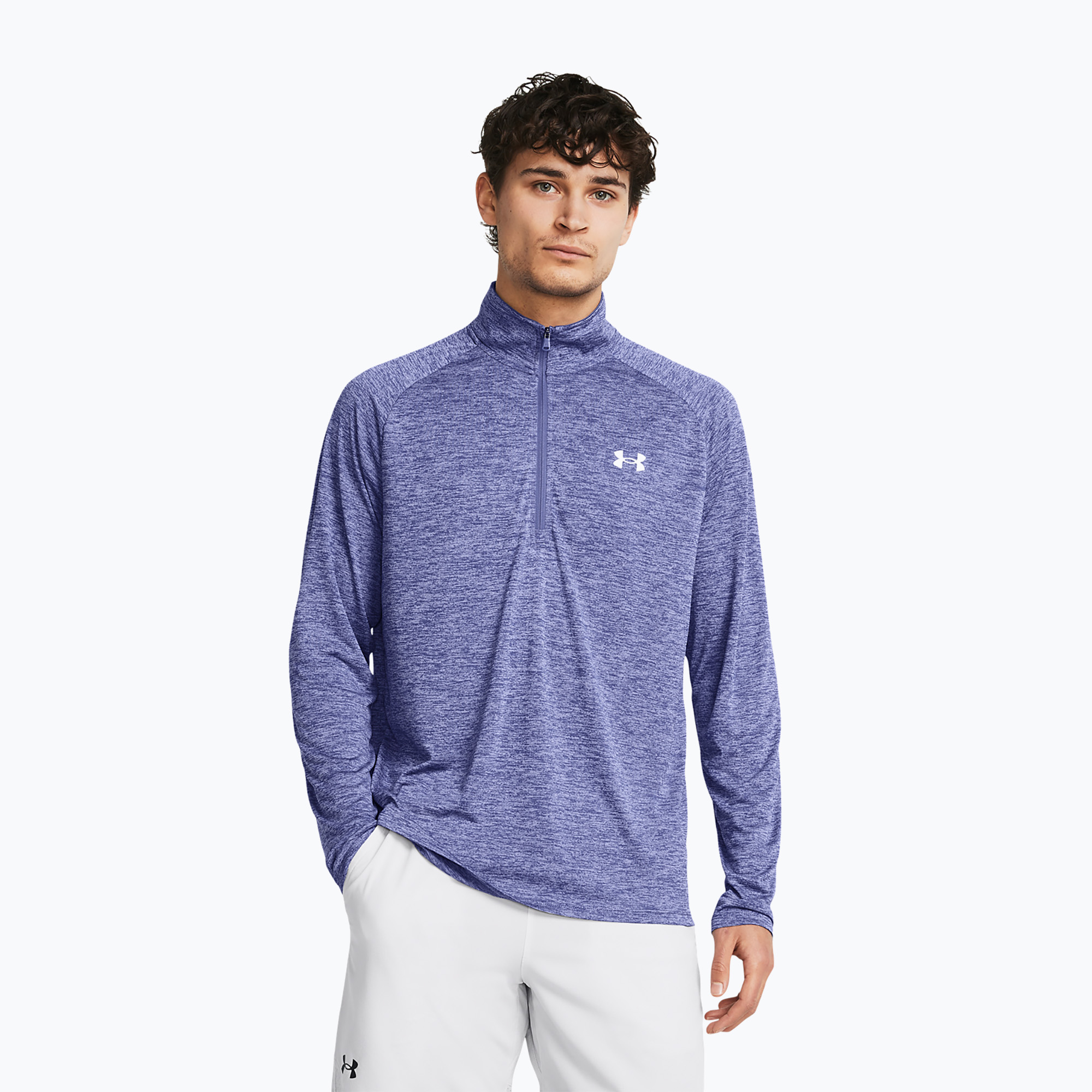 Bluza męska Under Armour Tech 2.0 1/2 Zip starlight/white 