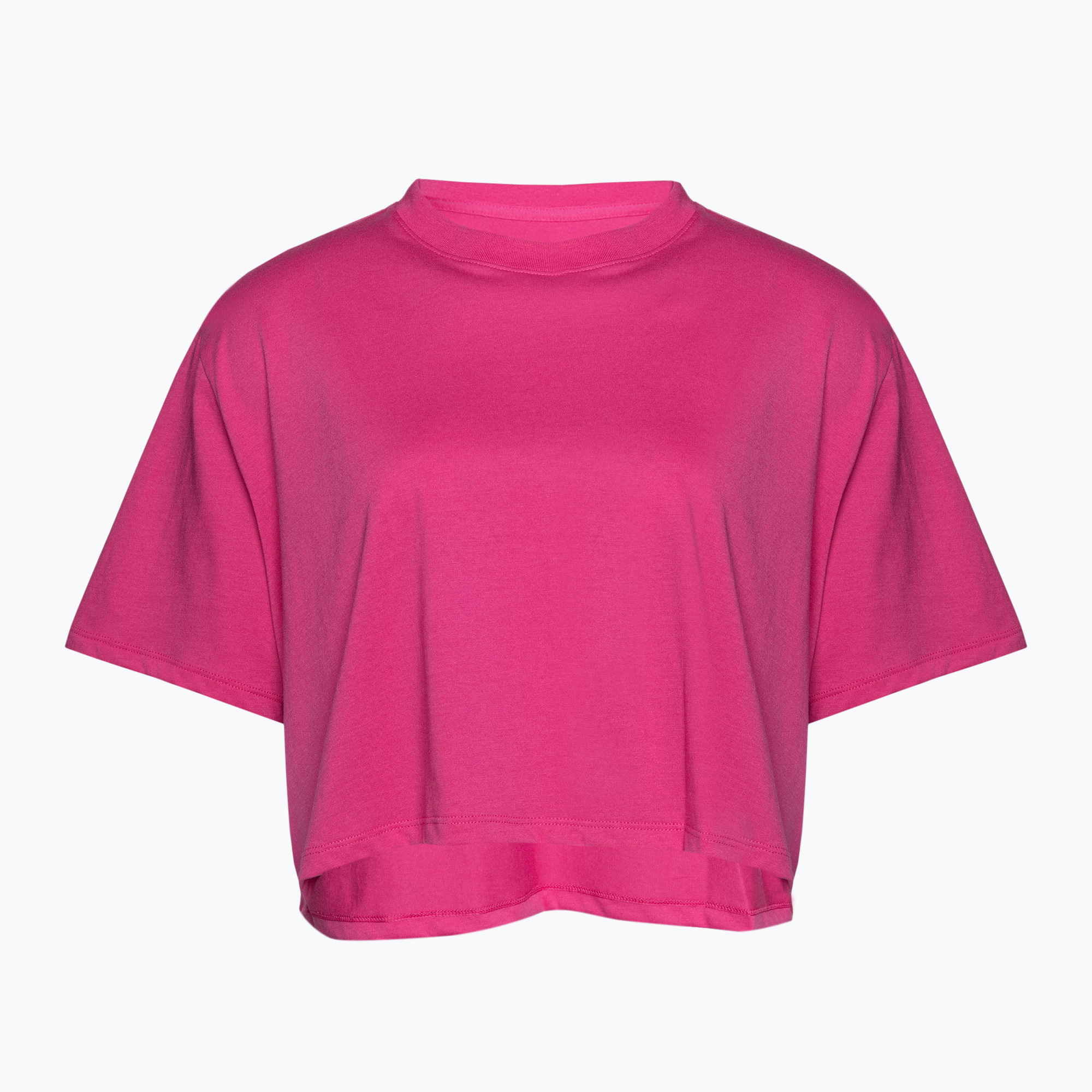 Under Armour Campus Boxy Crop astro pink/black women's training t-shirt (XL)