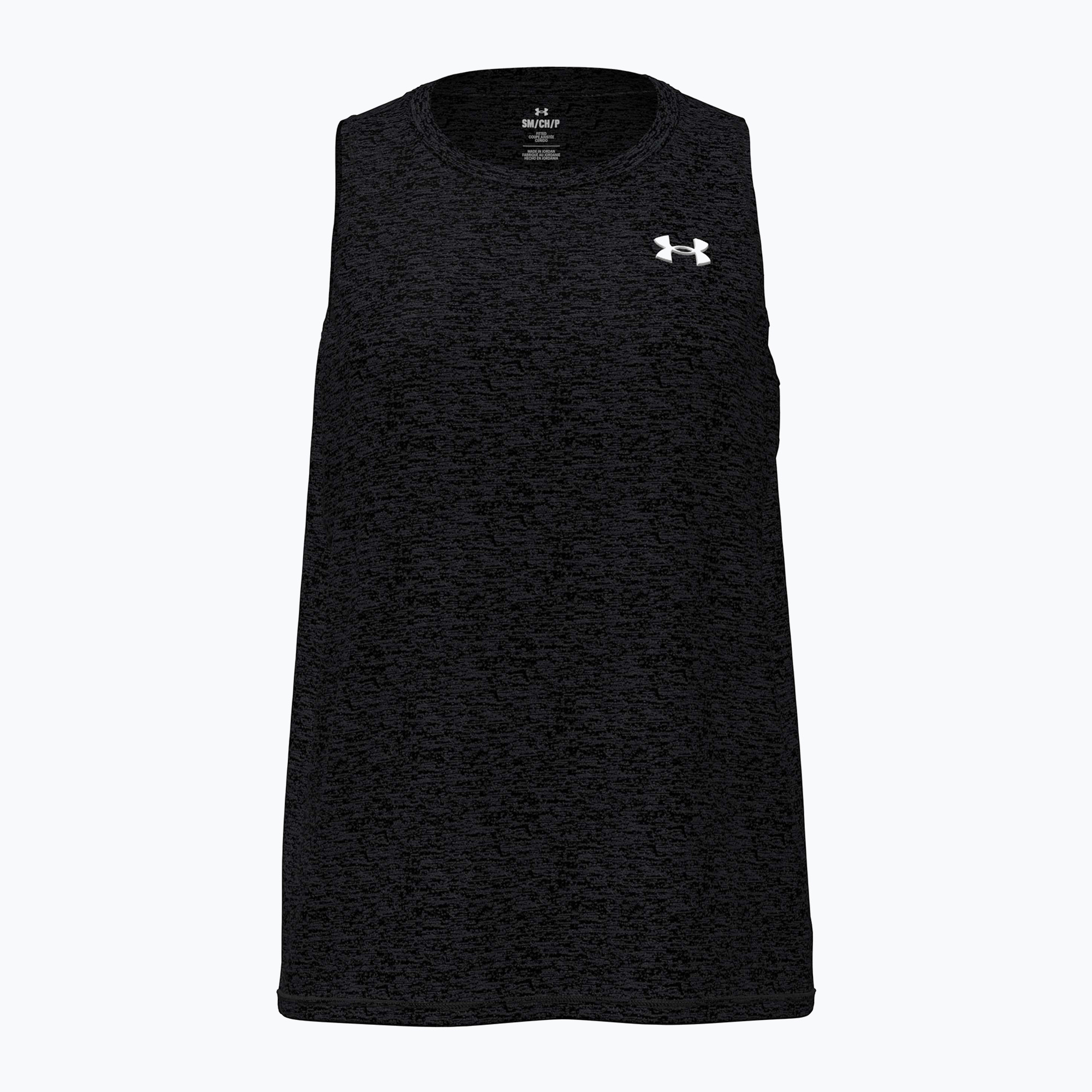 Дамска тренировъчна тениска Under Armour Tech Tank Twist black/white