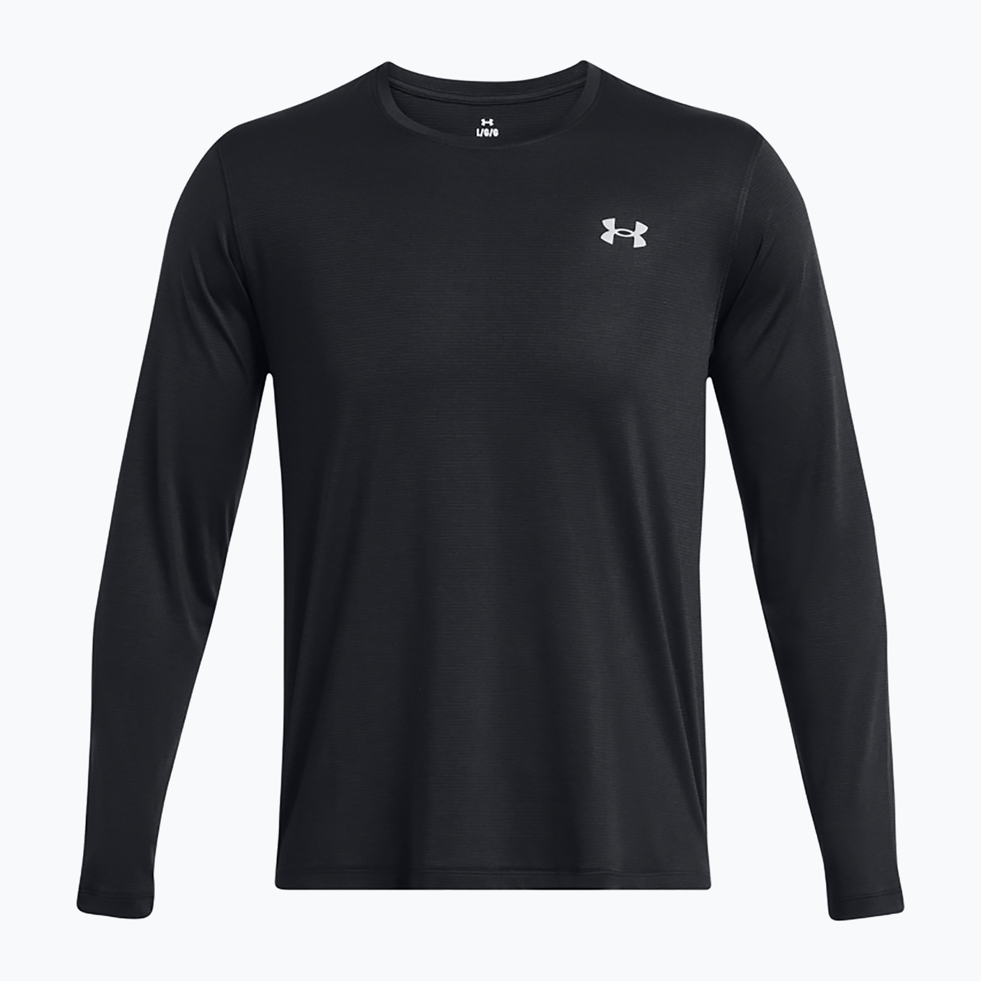 Longsleeve do biegania męski Under Armour Launch black/reflective 