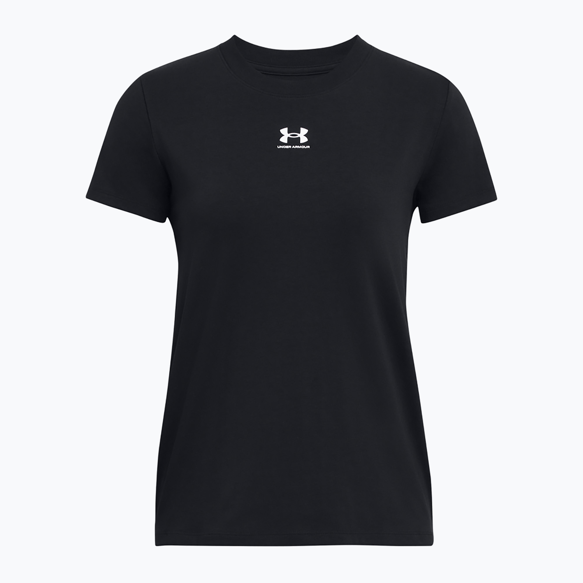 Koszulka damska Under Armour Rival Core hydro black/white 