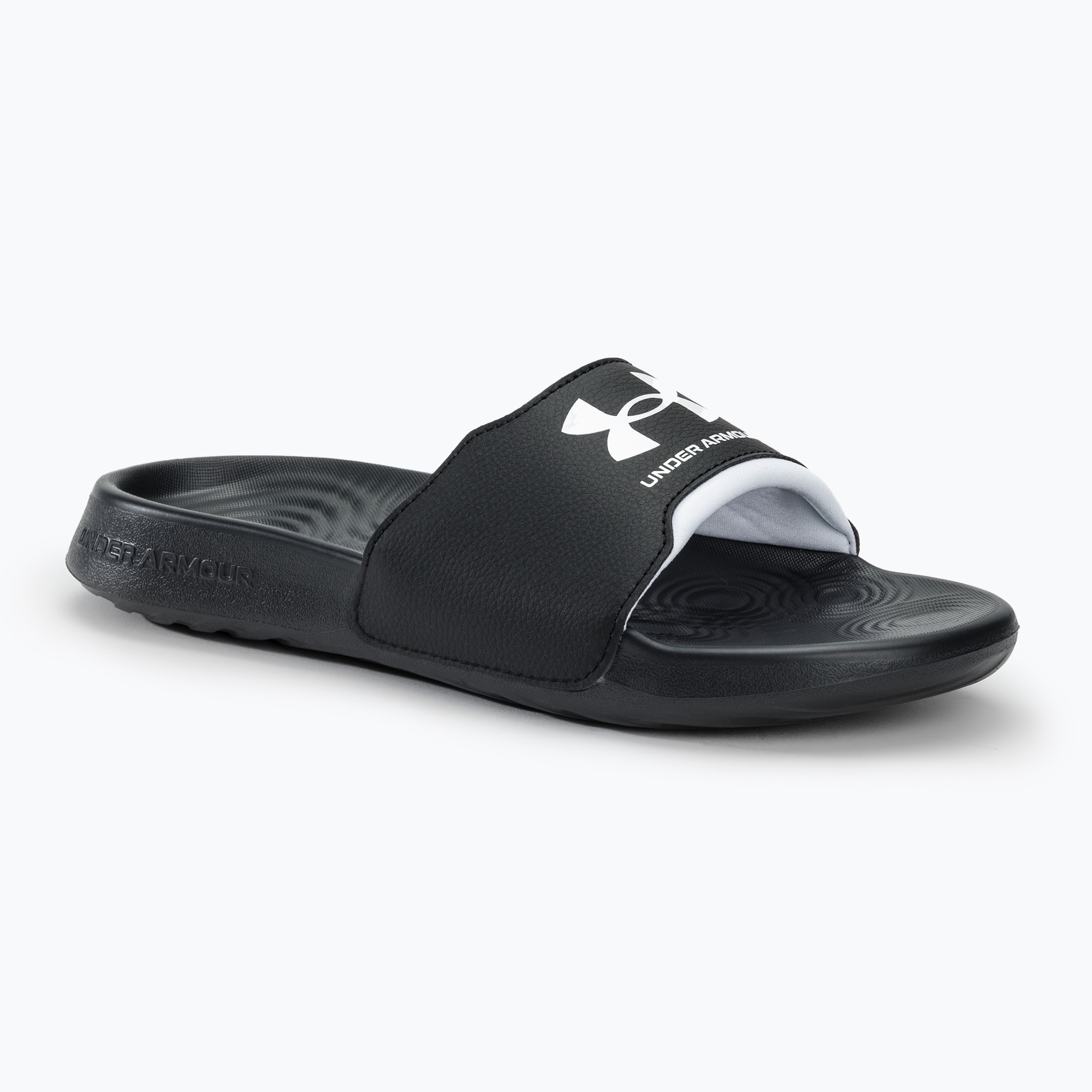 Klapki męskie Under Armour Ignite Select black/black/white 
