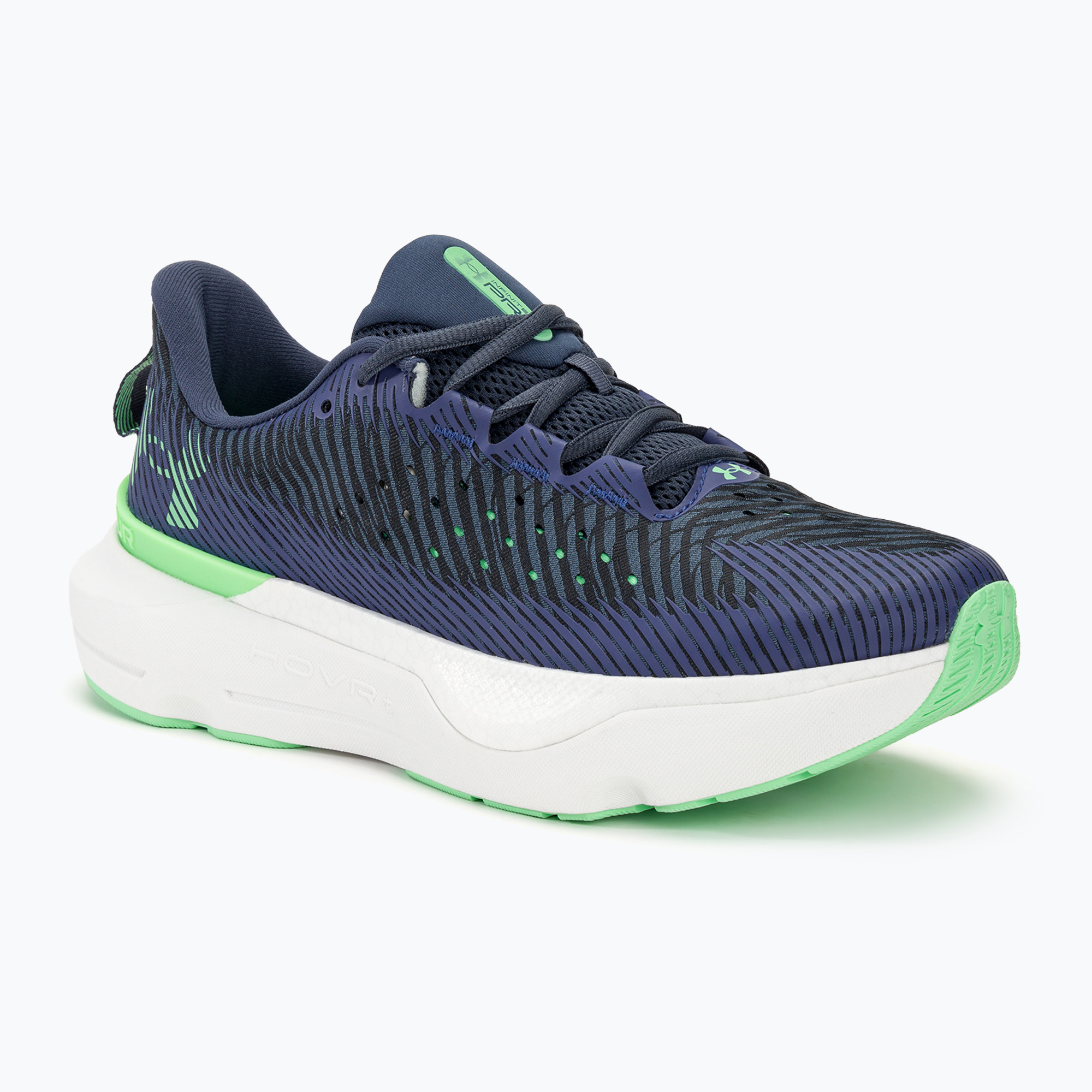 Buty do biegania męskie Under Armour Infinite Pro downpour gray/starlight/matrix green 