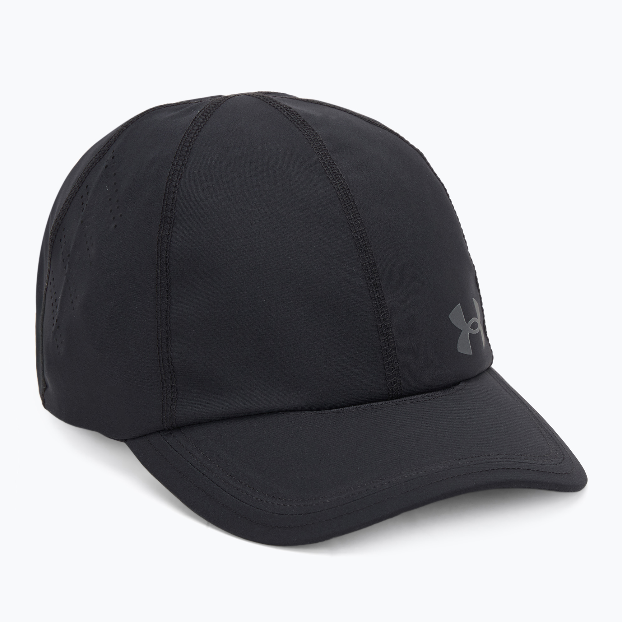 Cappellino da donna con visiera Under Armour Iso-Chill Launch nero/nero/riflettente