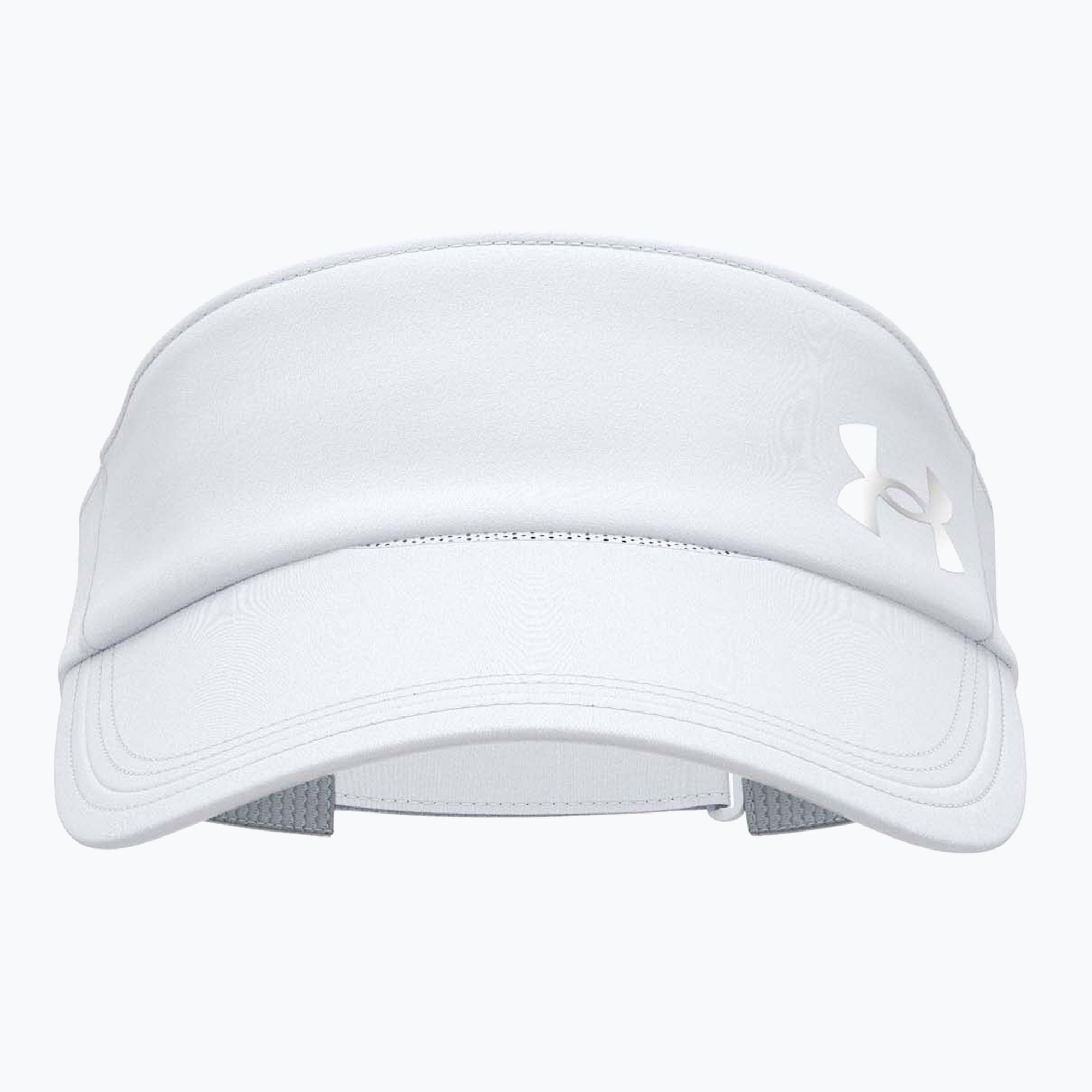 Дамска козирка за бягане Under Armour Launch white/black/distant grey