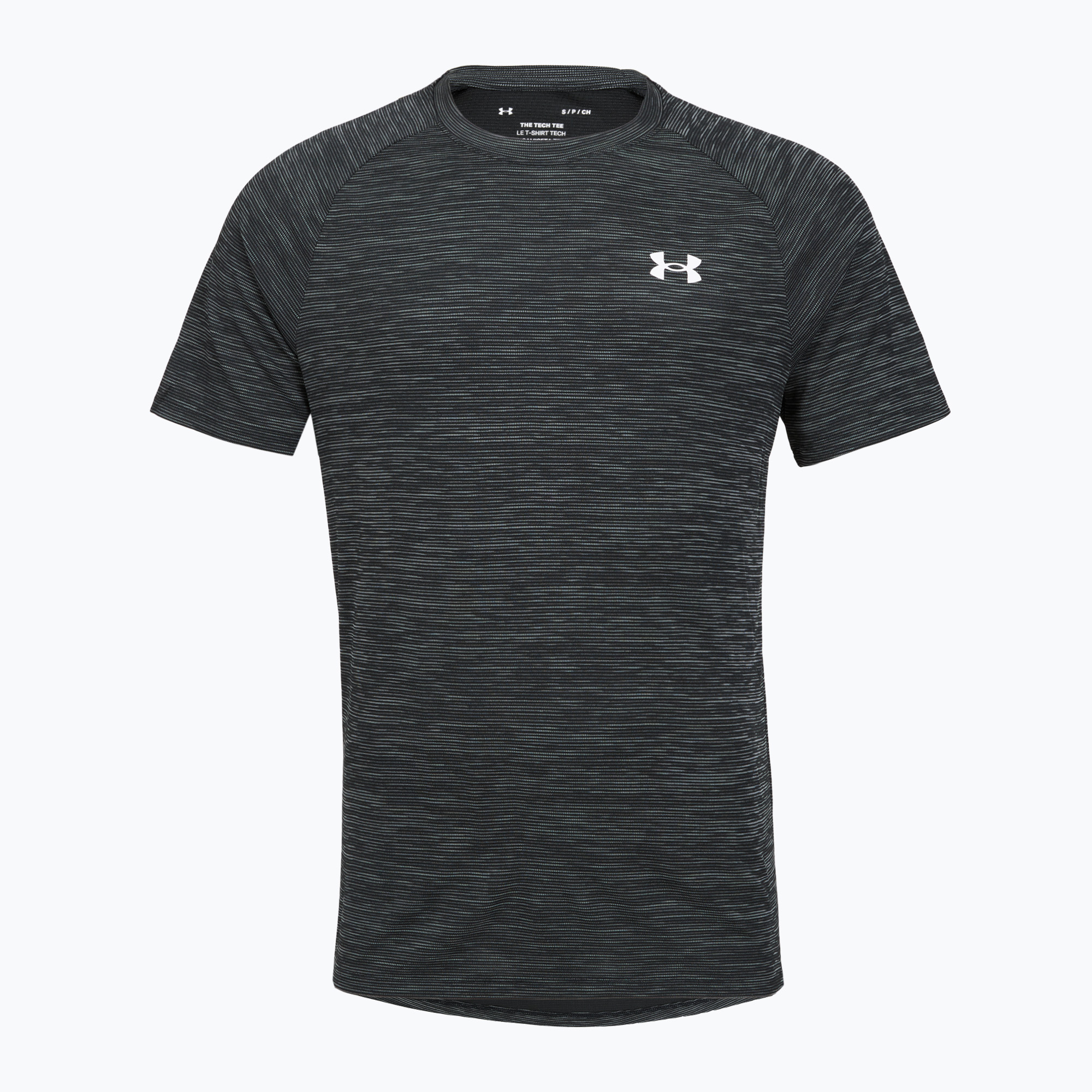 Мъжка тениска за тренировка Under Armour Tech Textured black/white