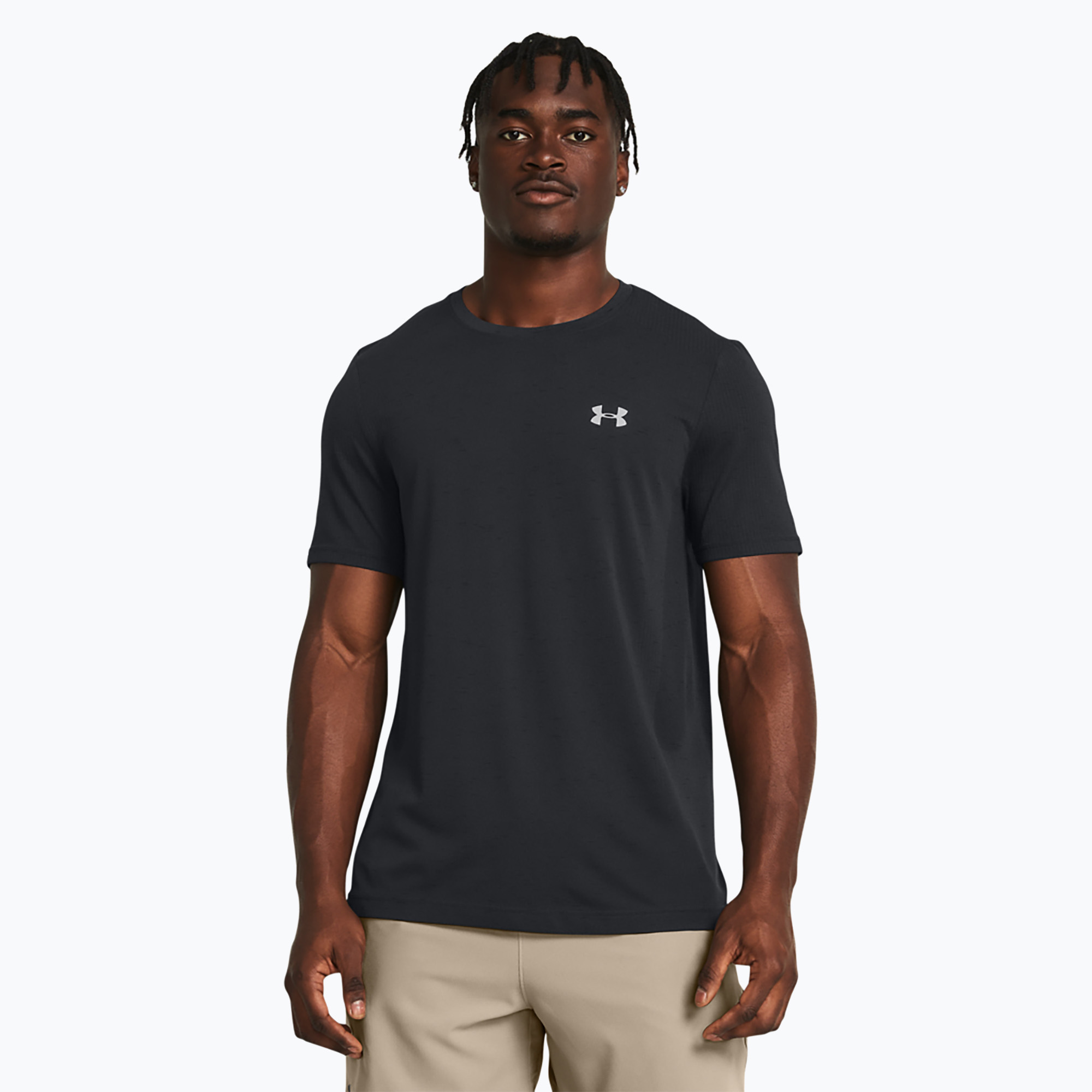 Koszulka treningowa męska Under Armour Vanish Seamless black/mod gray 