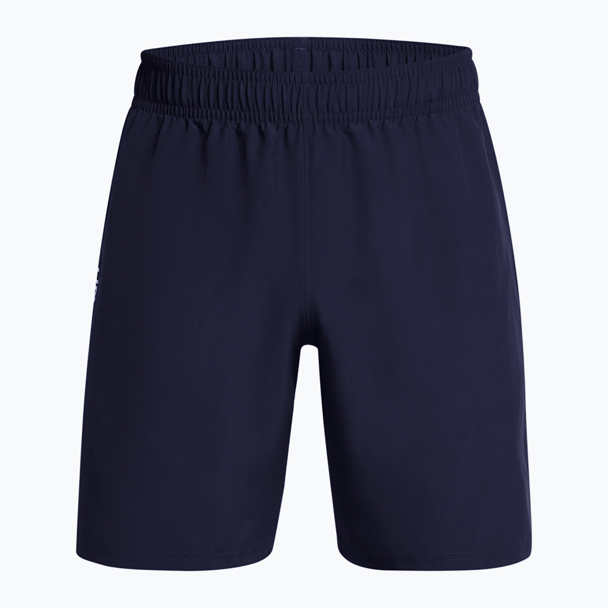 Мъжки тренировъчни шорти Under Armour Tech Woven Wordmark midnight navy/white