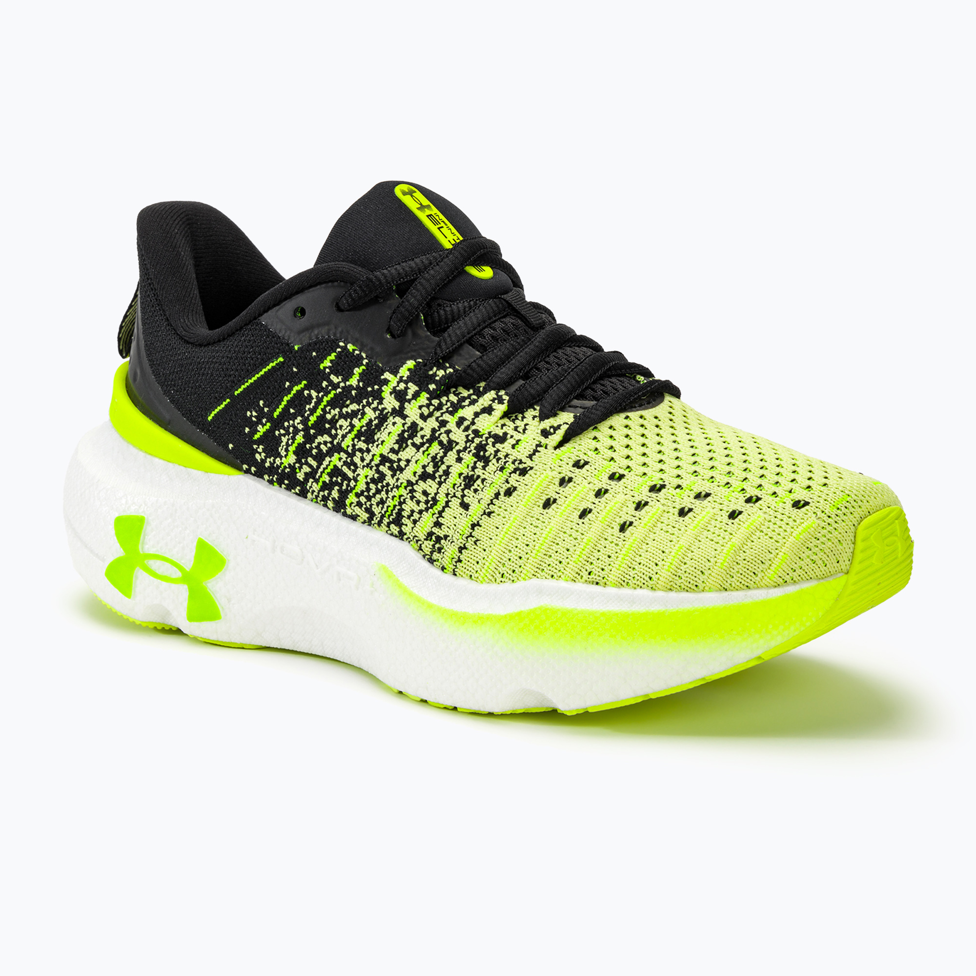 Buty do biegania damskie Under Armour Infinite Elite black/sonic yellow/high vis yellow 