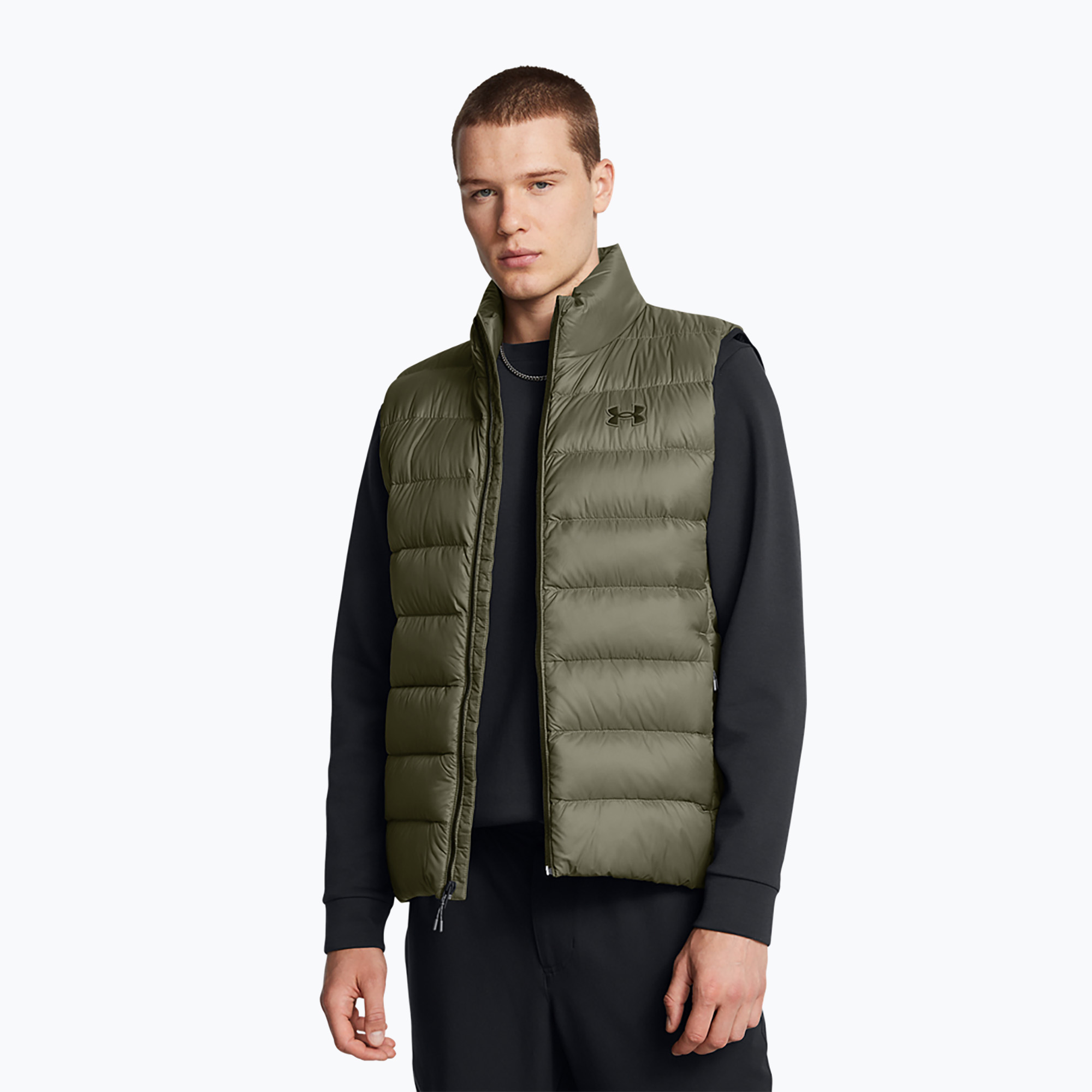 Bezrękawnik męski Under Armour Legend Down marine od green/black 