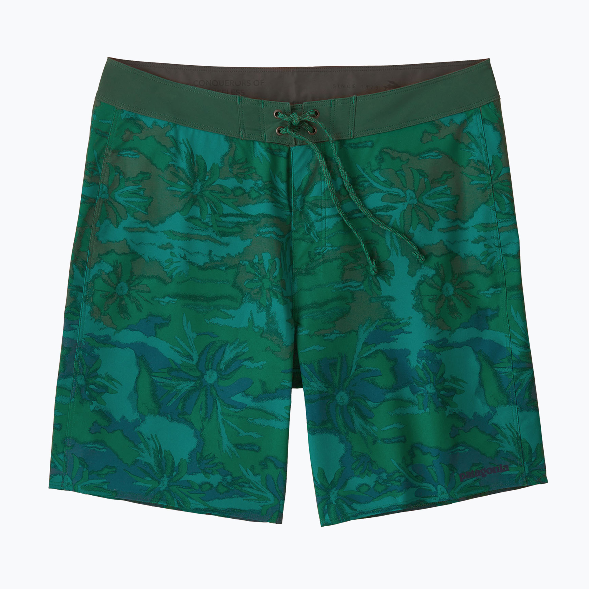 Pantaloni bărbătești Patagonia Hydropeak Boardshorts pentru bărbați Cliffs and coves/conifer green (Hydropeak Boardshorts 86697)