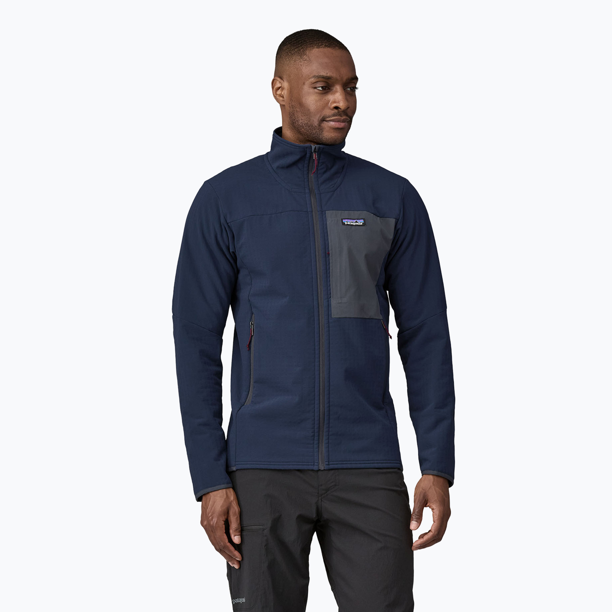 Kurtka softshell męska Patagonia R2 TechFace new navy 