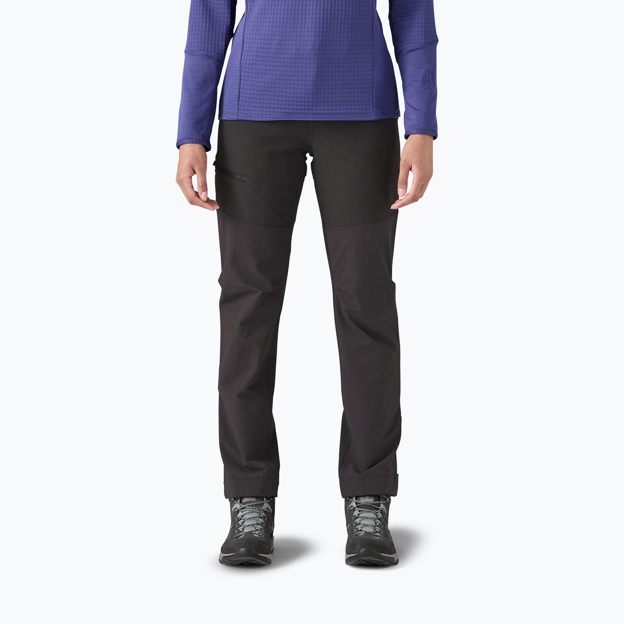 Spodnie trekkingowe damskie Patagonia Terravia Peak - Regular black 