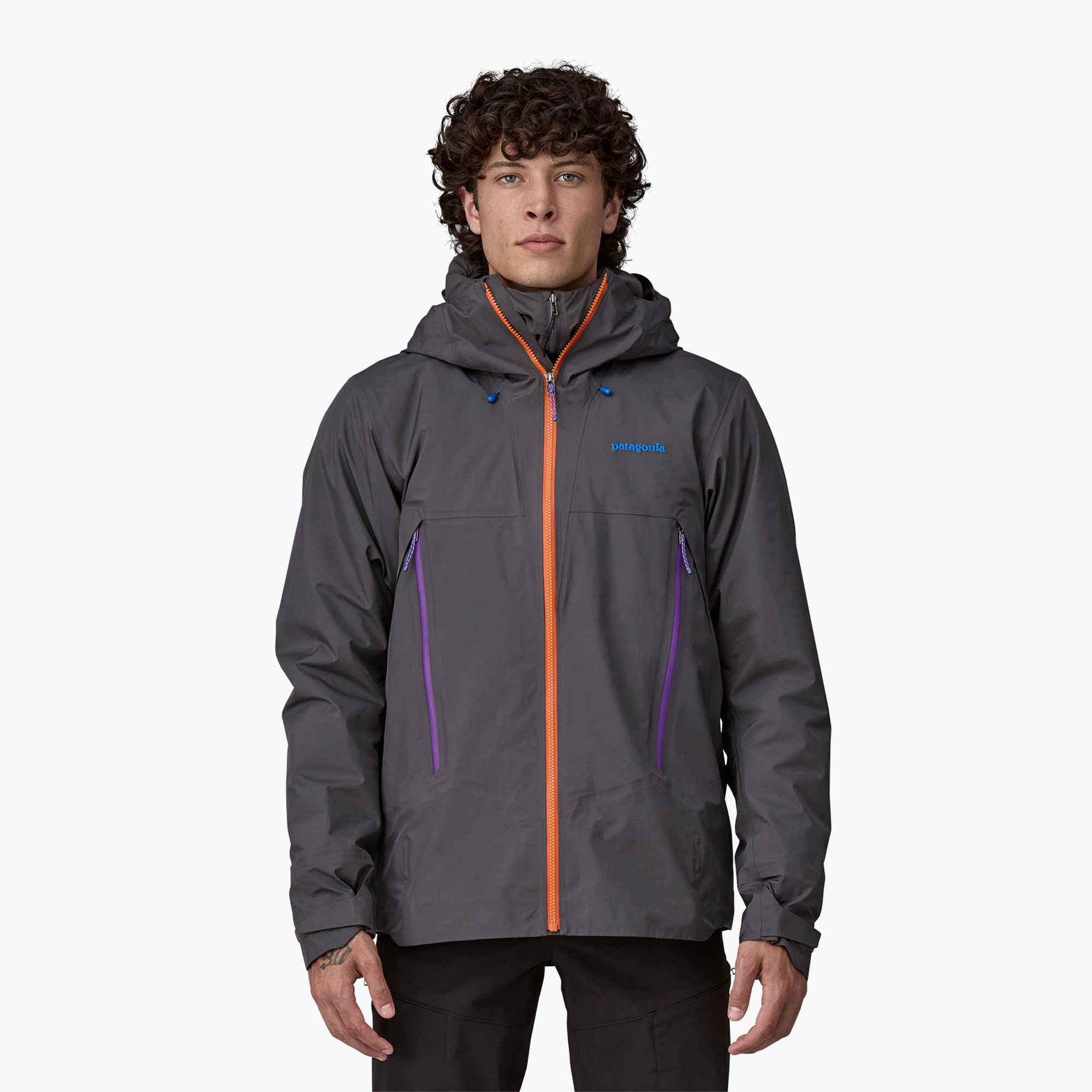 Kurtka przeciwdeszczowa męska Patagonia Super Free Alpine forge grey 