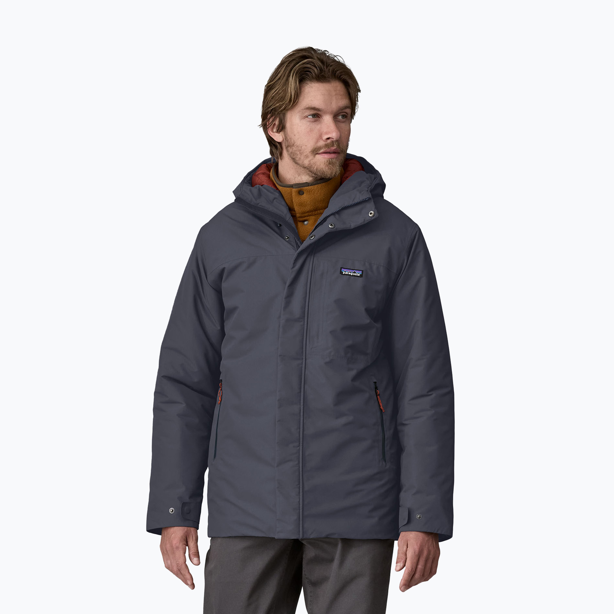 Kurtka puchowa męska Patagonia Windshadow Parka smolder blue 
