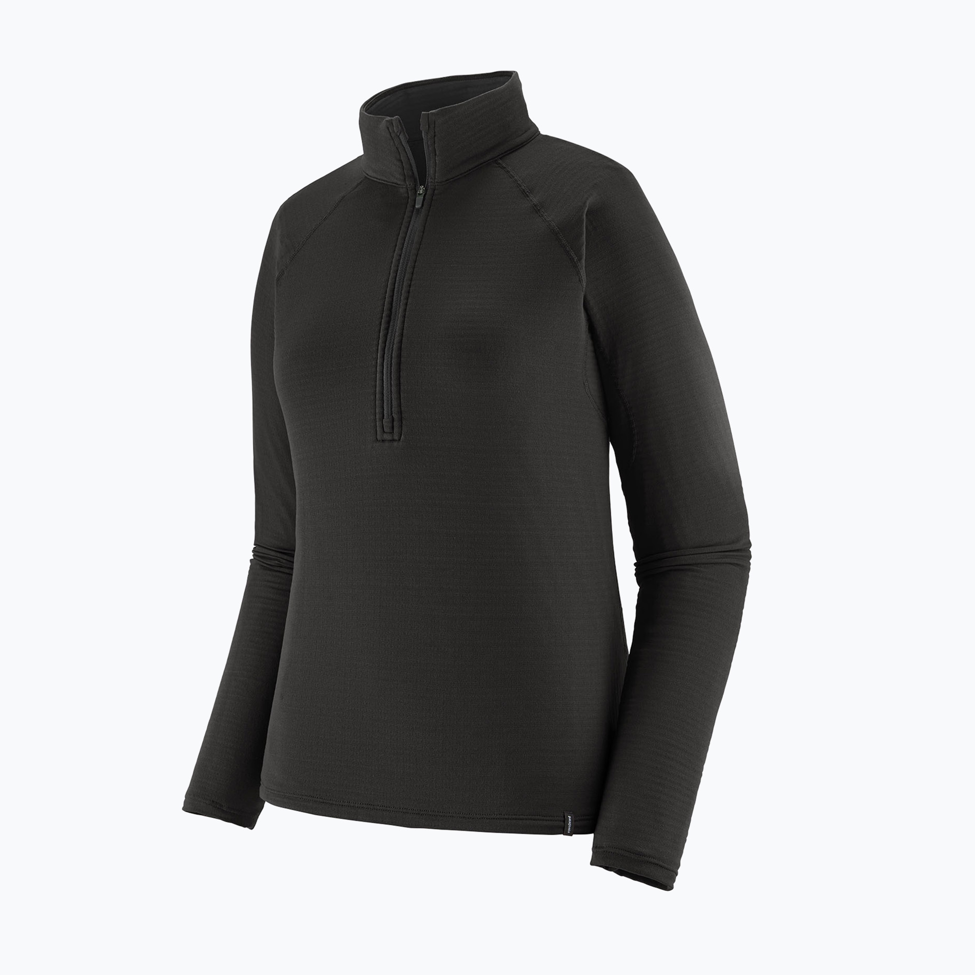 Дамски термоактивен суитшърт Patagonia Capilene Termal Weight Zip Neck black