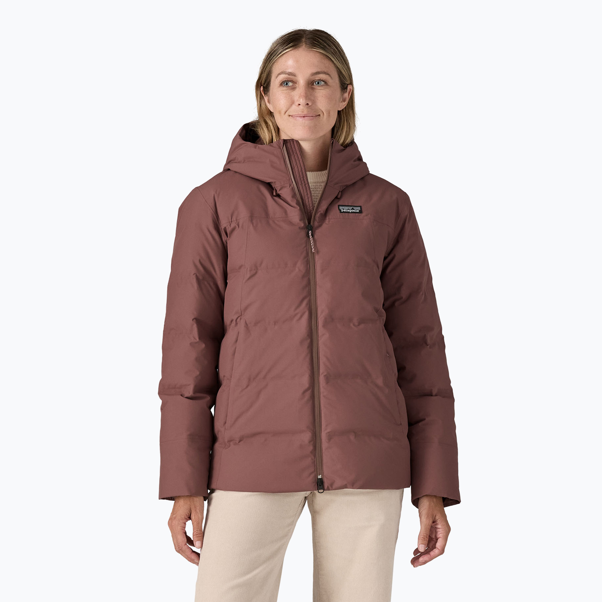 Kurtka puchowa damska Patagonia Jackson Glacier dulse mauve 