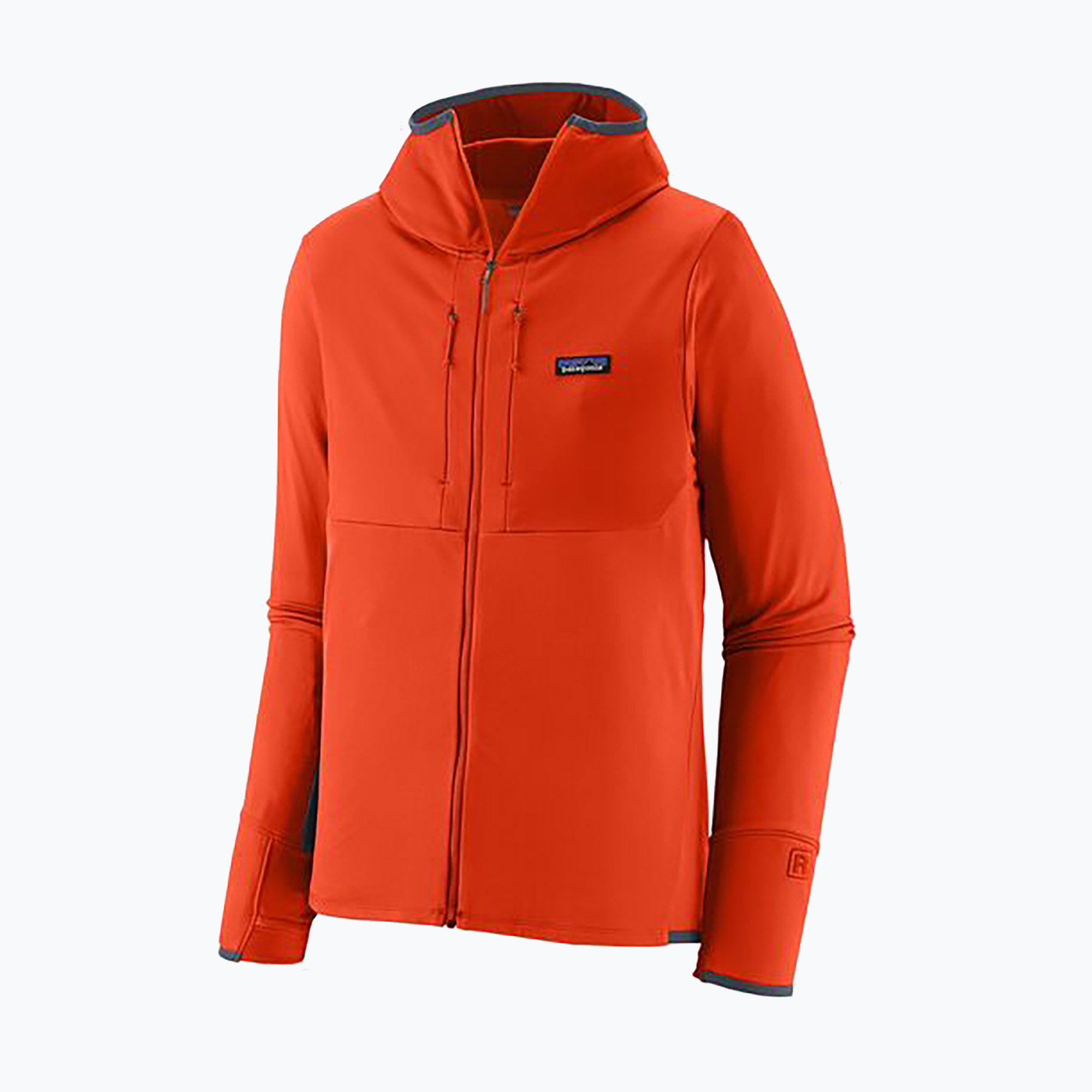 Bluza trekkingowa męska Patagonia R1 Thermal Full Zip Hoody pollinator orange 