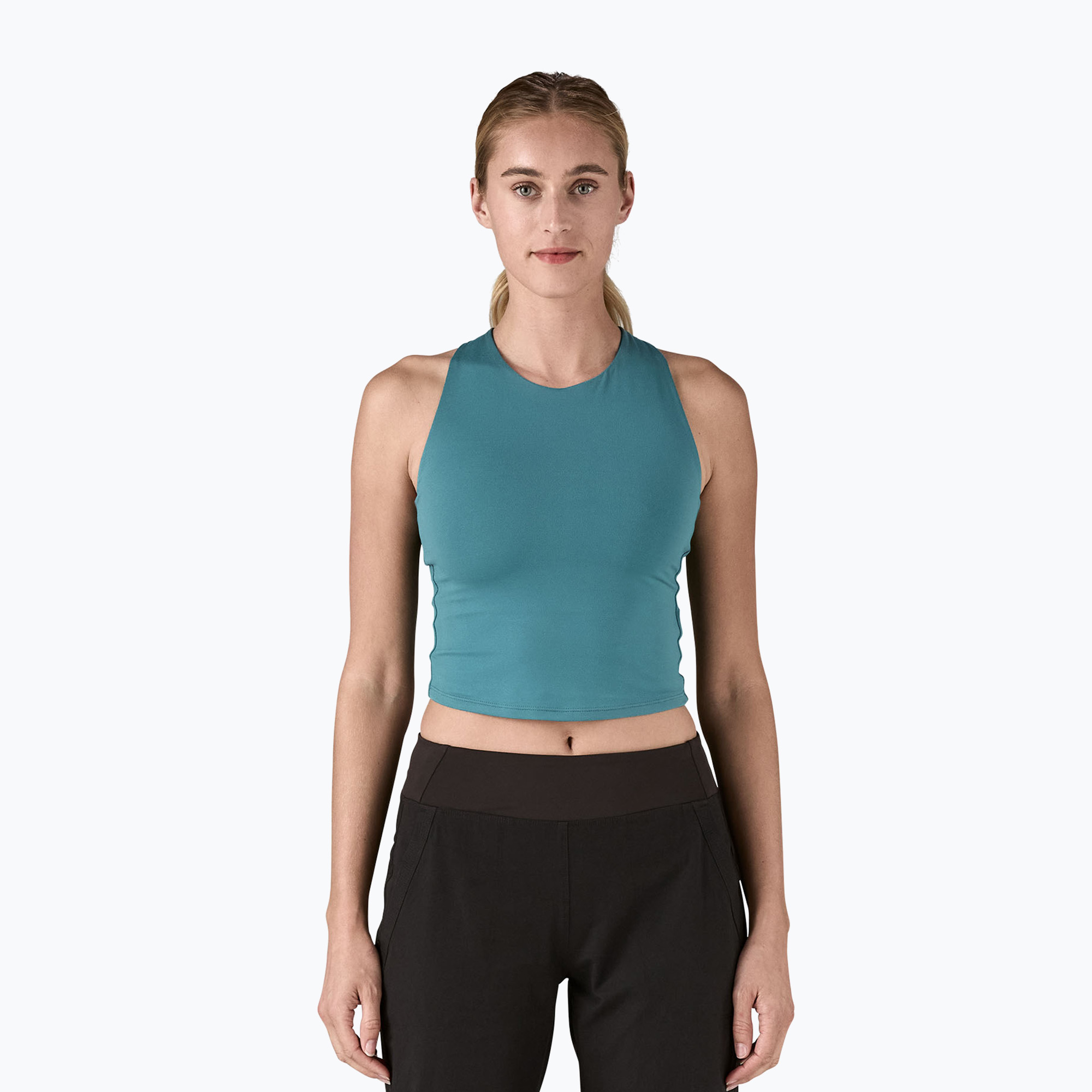 Дамска тениска Patagonia Reversible Tank wetland blue trekking