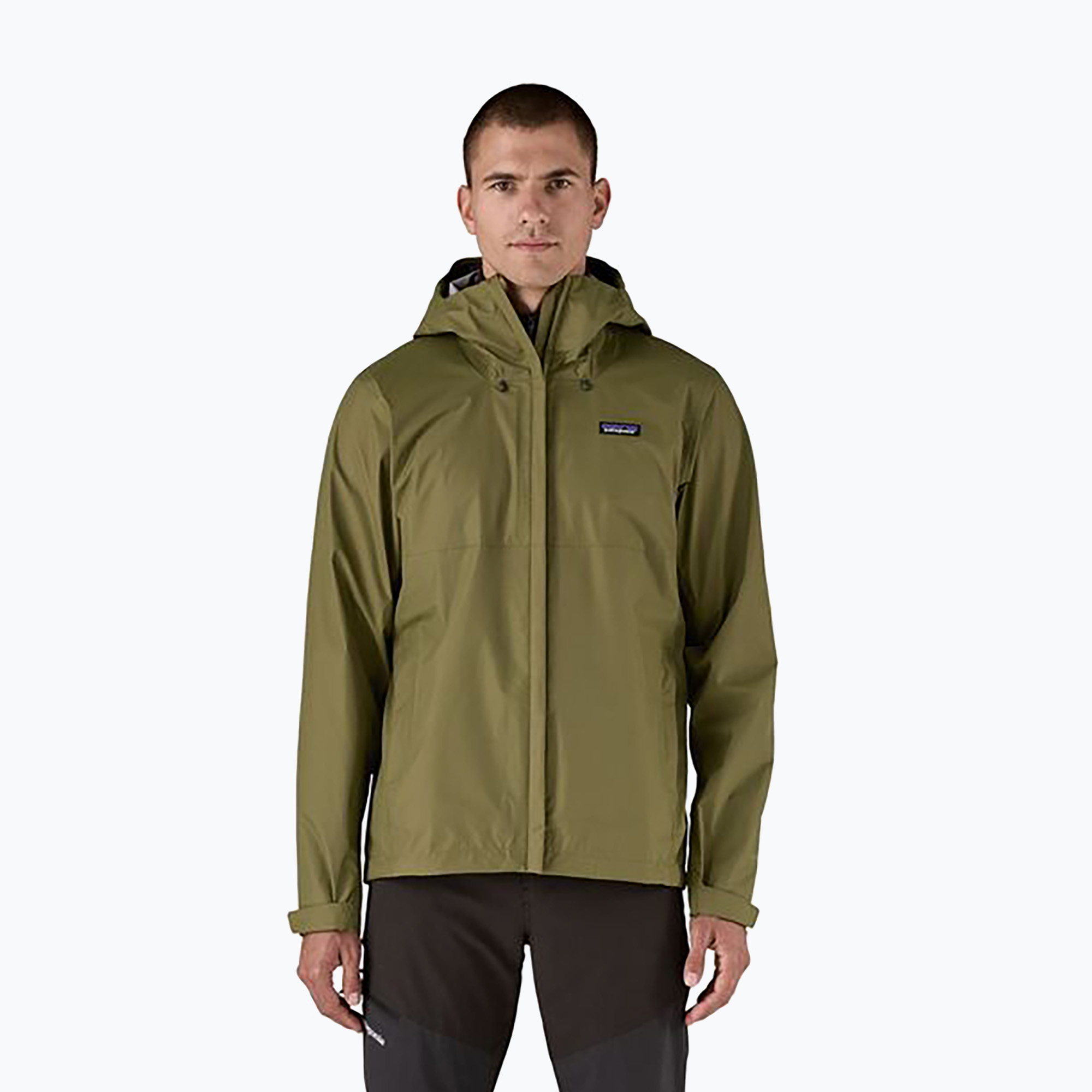 Kurtka przeciwdeszczowa męska Patagonia Torrentshell 3L Rain tent green 
