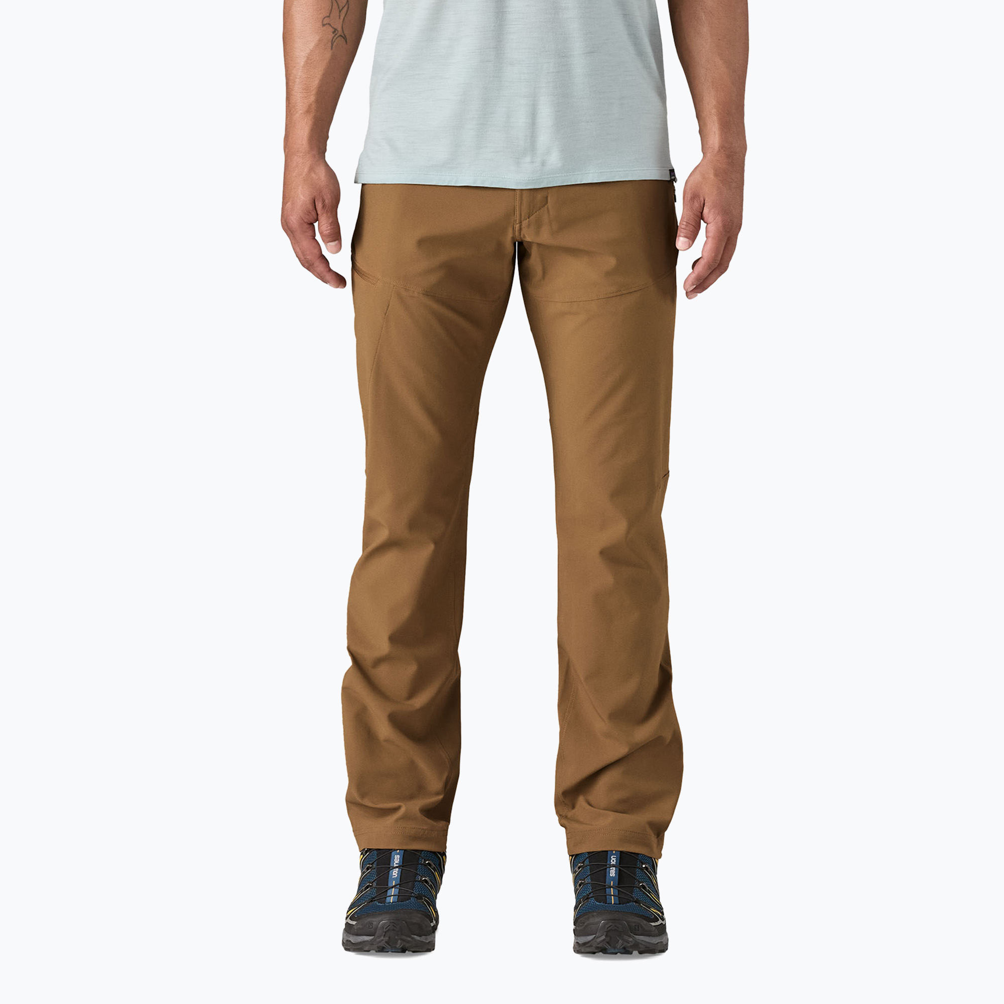 Herren Patagonia Terravia Trail Regular korianderbraune Trekkinghose
